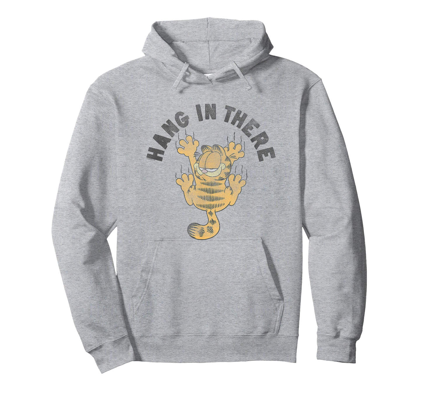 Garfield Hang in There Claw Marks Cartoon Cat T-Shirt