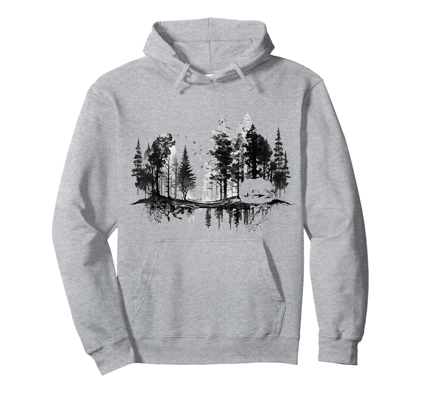 Trees Reflection Wildlife Nature Animal Bear Outdoor Forest T-Shirt