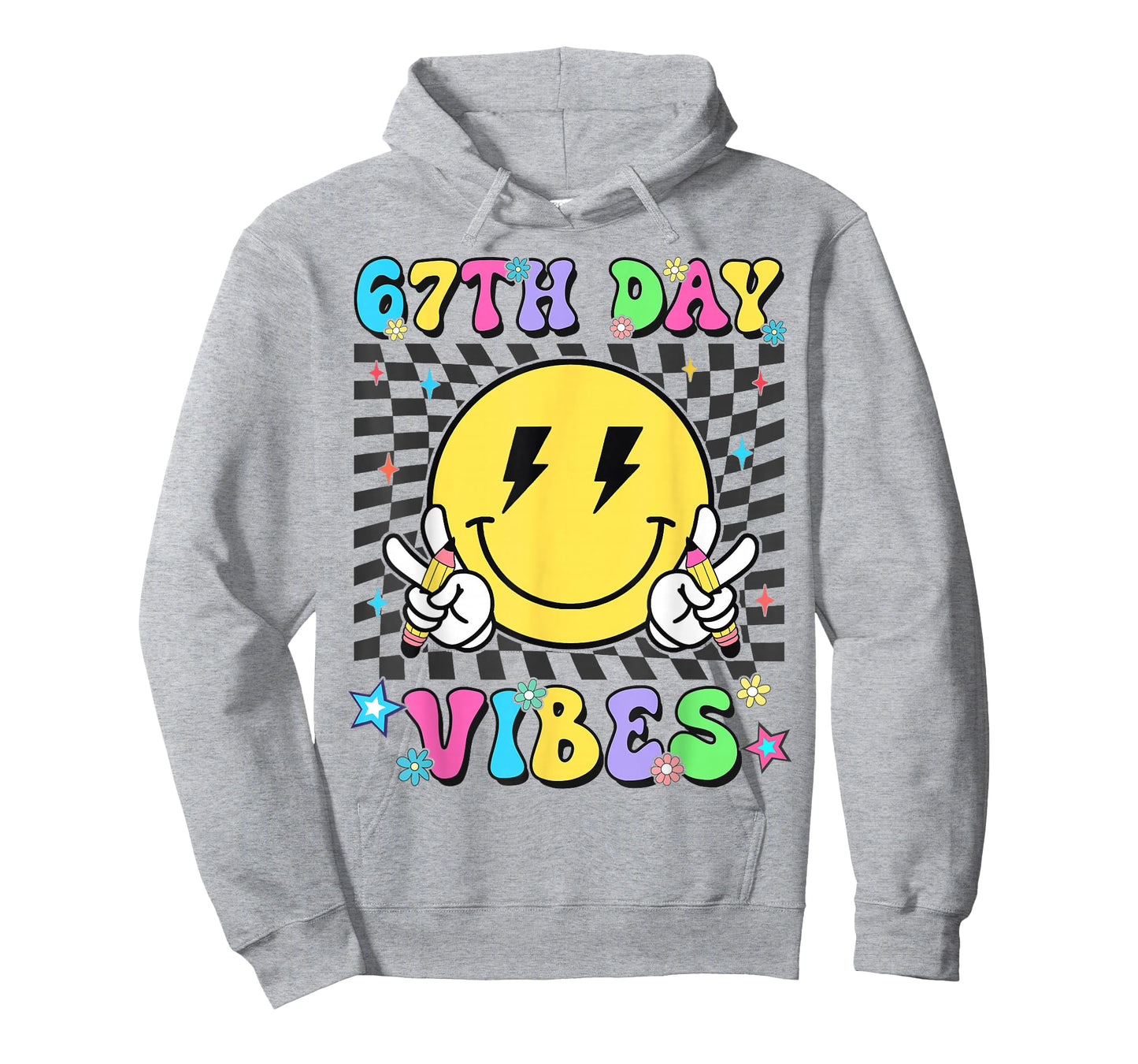 67th Day of School Vibes 67 Days Smarter Teacher Boys Girls T-Shirt