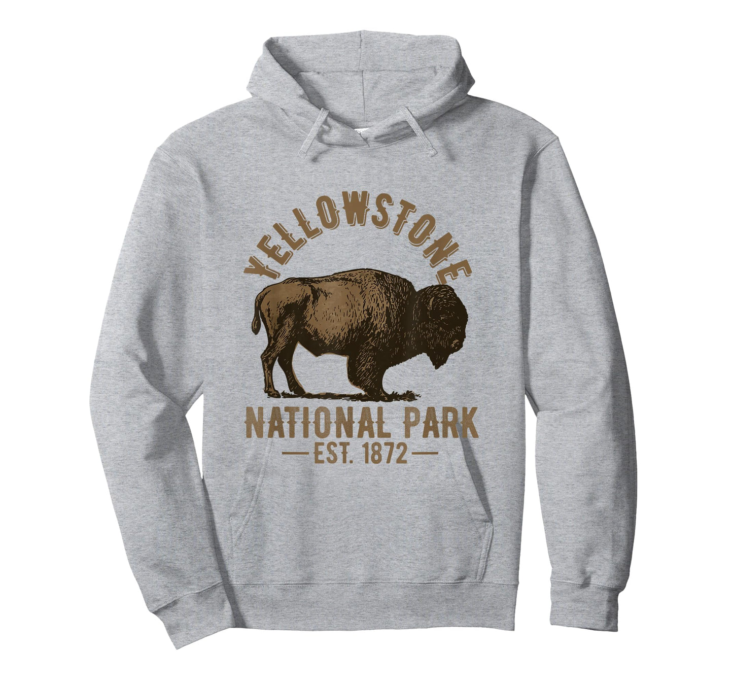 Yellowstone National Park Bison Souvenir Men Women Kids T-Shirt