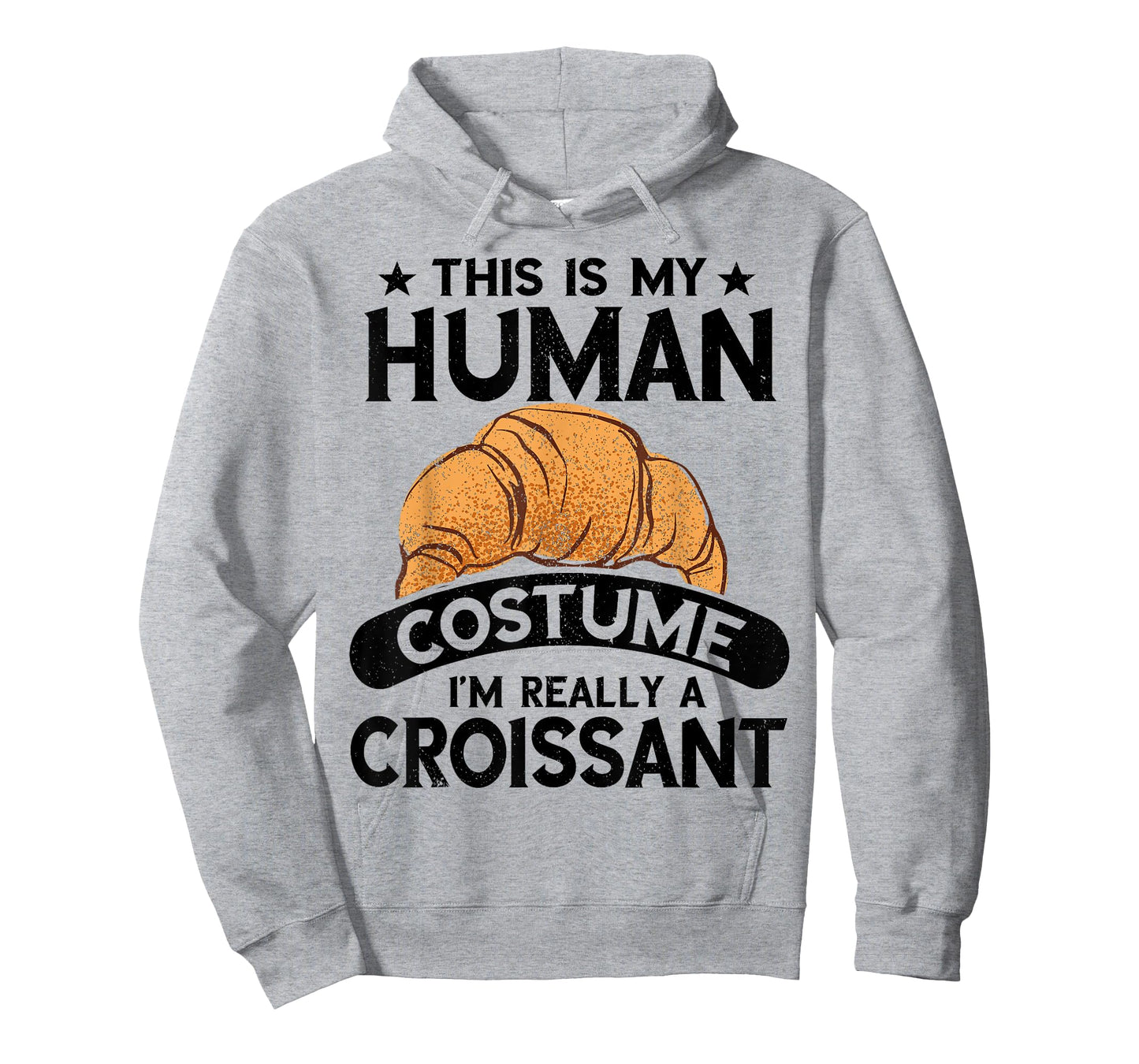 Croissant Human Costume Breakfast Baking Croissant Lover T-Shirt