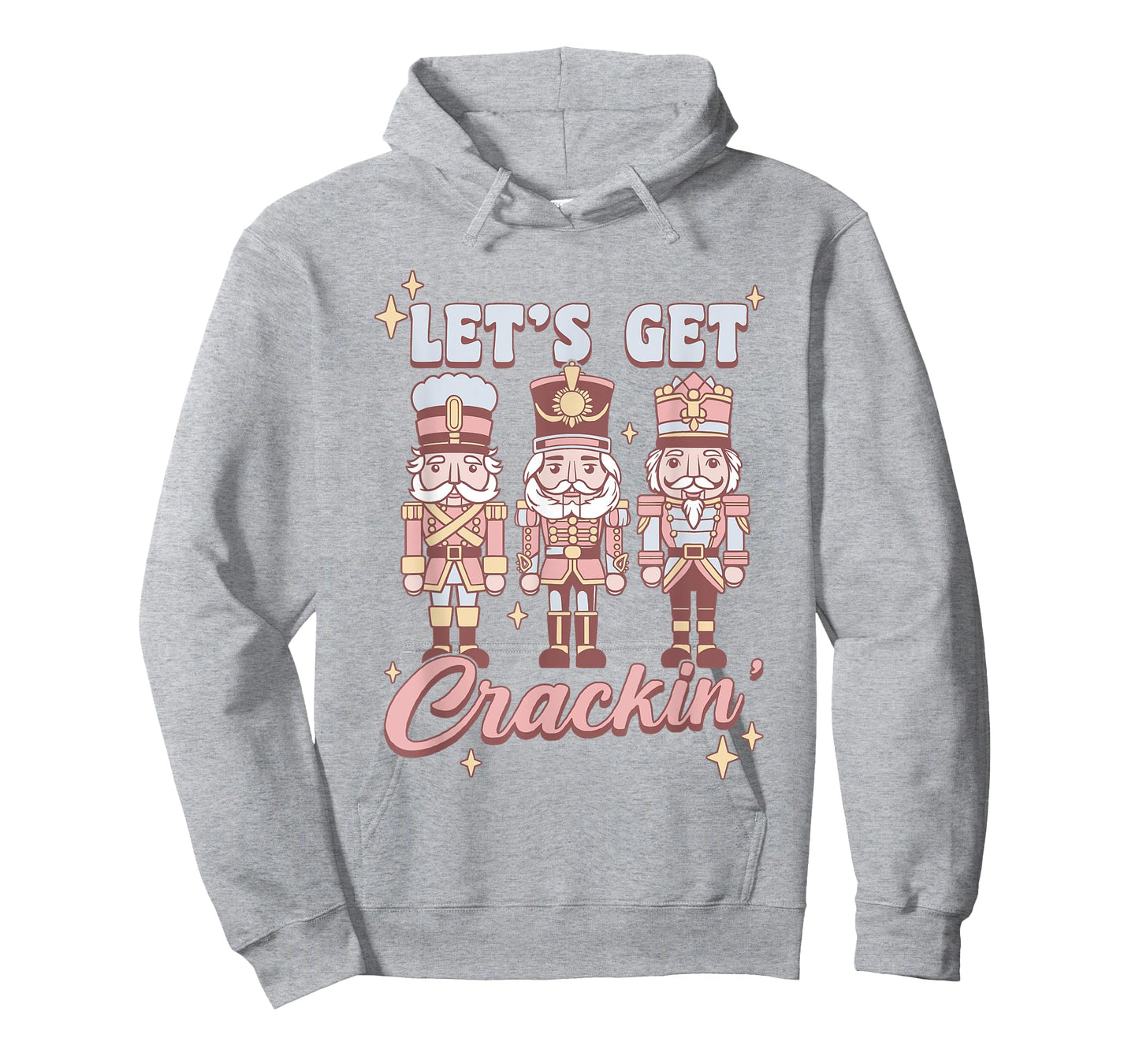 Christmas Nutcracker Figurines Vintage Let's Get Crackin' T-Shirt