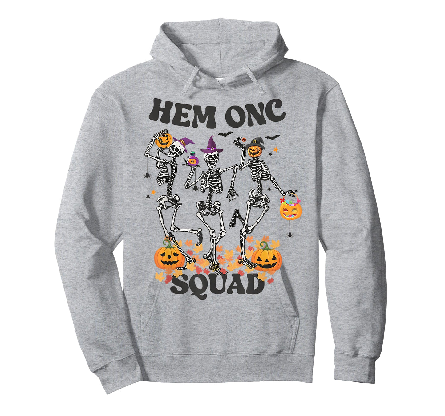 Hemonc Nurse Halloween Skeleton Hematology Oncology Nurse T-Shirt