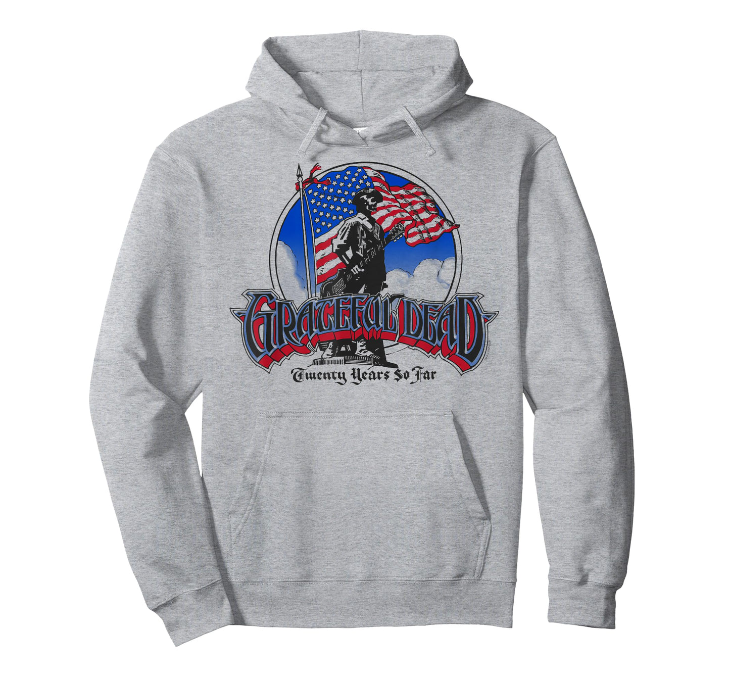 Grateful Dead Twenty Years So Far American Flag Vintage Band T-Shirt