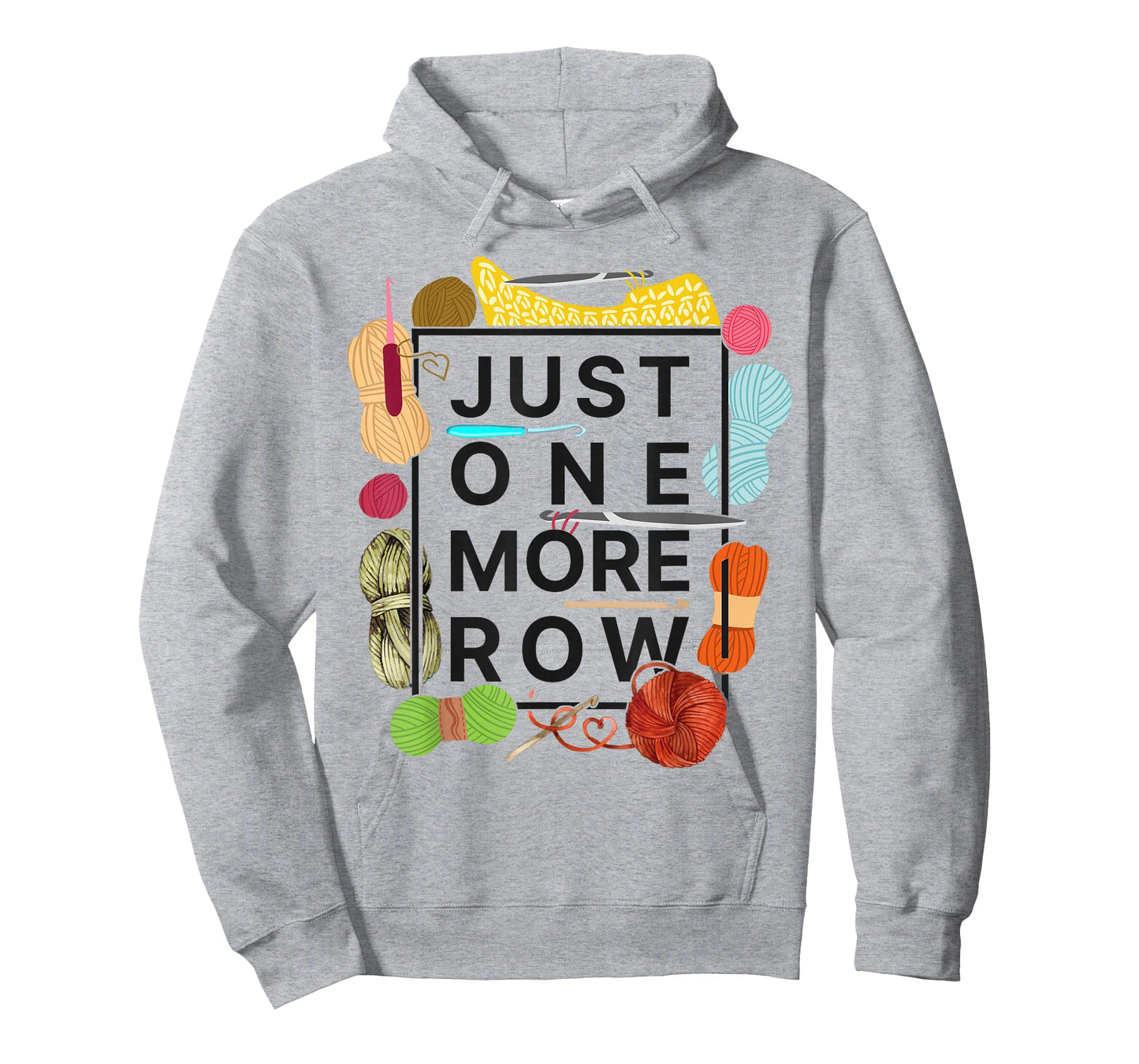 Crocheting Knitting Just One More Row T-Shirt