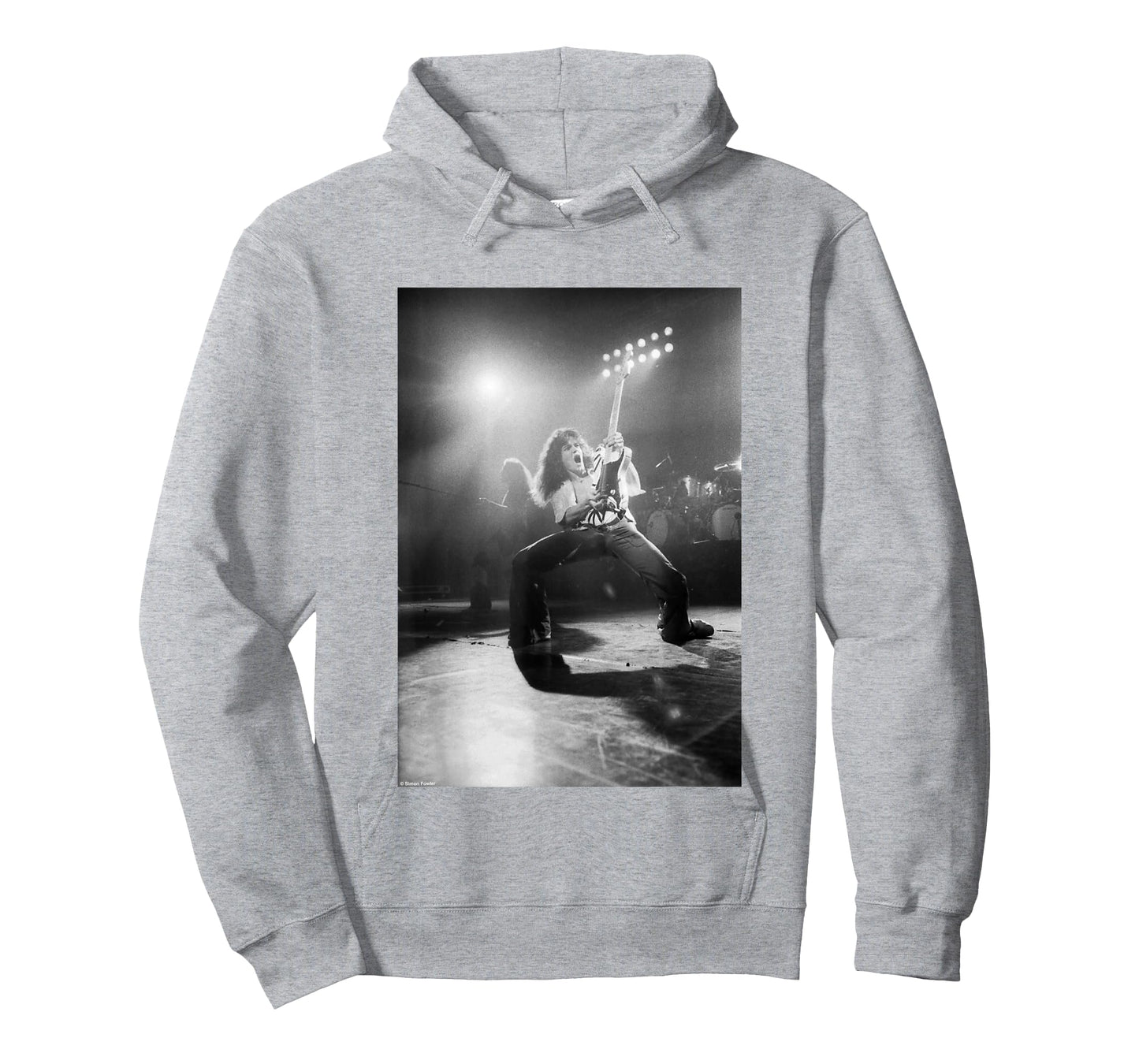 Eddie Van Halen Live Rainbow Theatre by Simon Fowler T-Shirt
