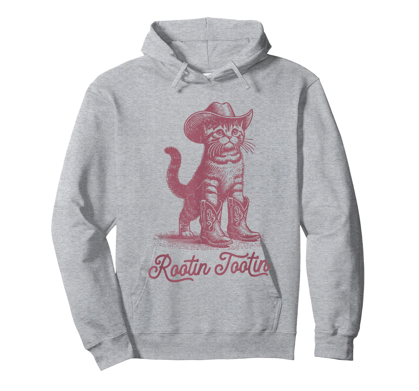 Rootin Tootin Kitty Vintage Kitten Cowgirl Cowboy Cat T-Shirt