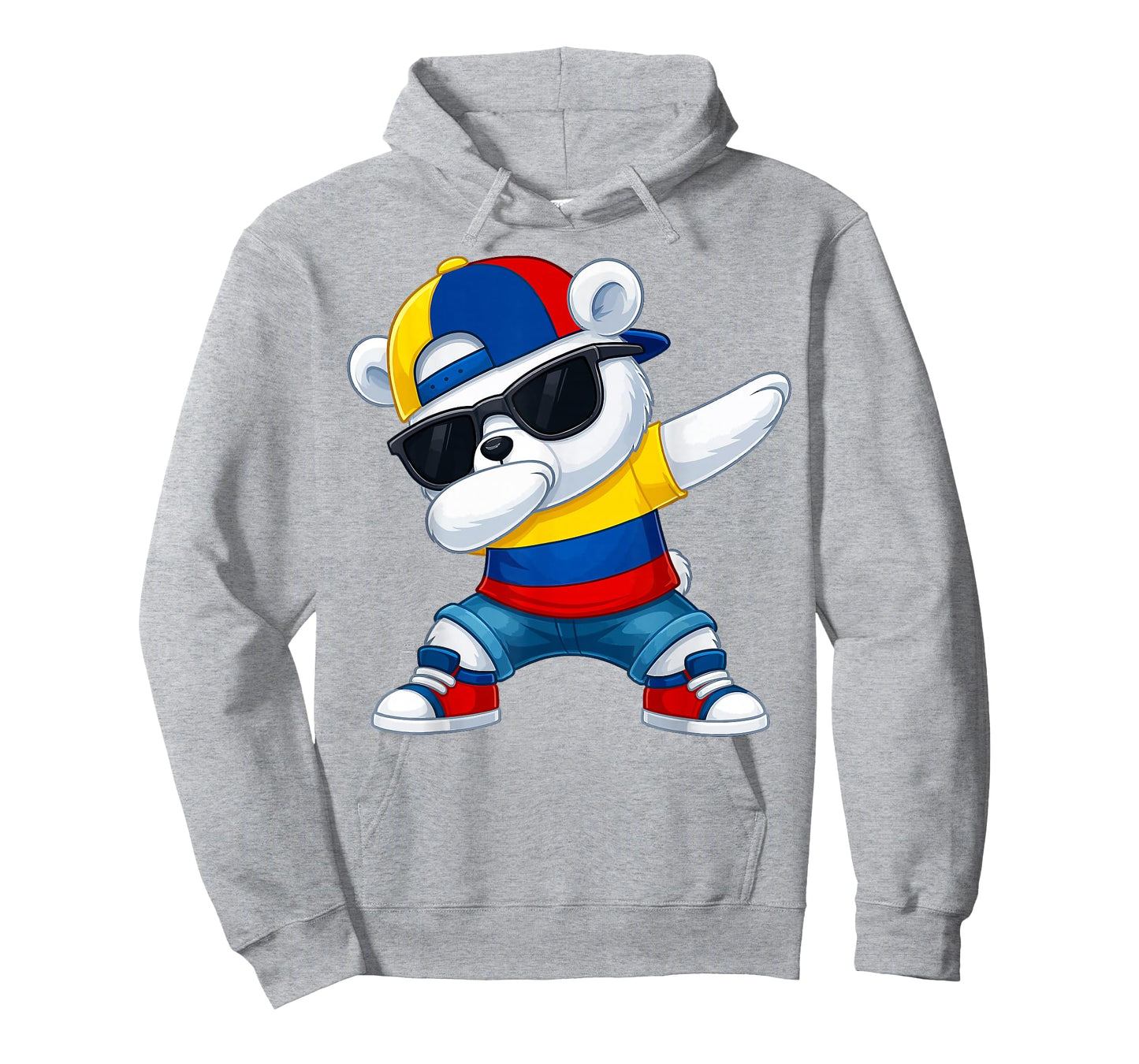 Colombian Bear Patriotic Colombia Dabbing Dab Boys Kids 2025 T-Shirt