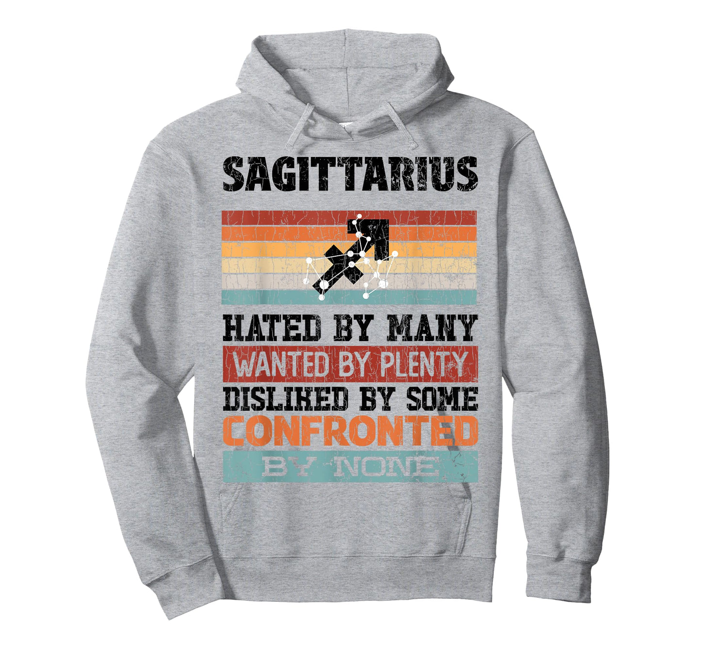 Zodiac Sign Funny Sagittarius Hated By Many Graphic T-Shirt