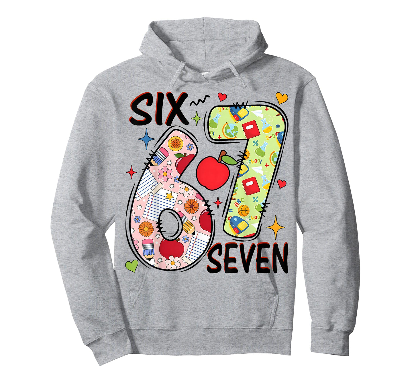 67 Teachers Funny Six Seven Meme School Humor Women Girls T-Shirt