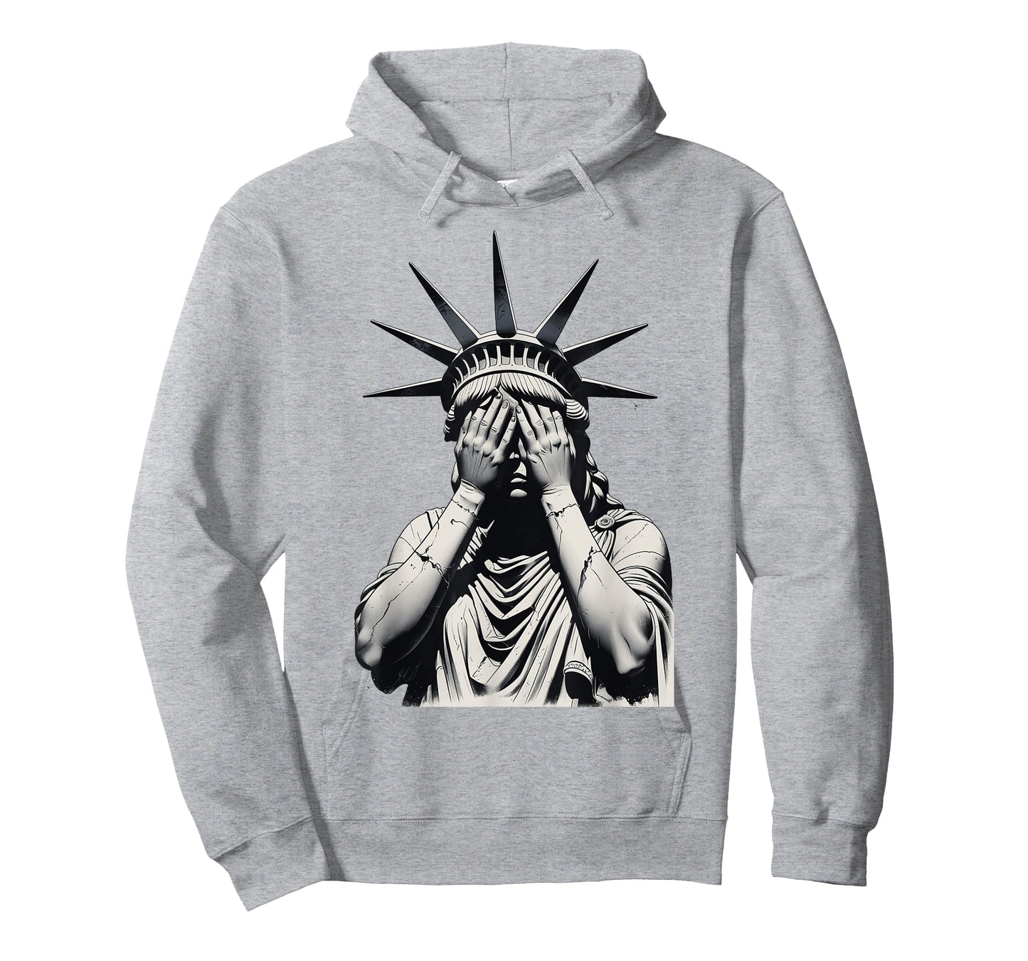 Shameful Politics meme Crying Statue of Liberty T-Shirt