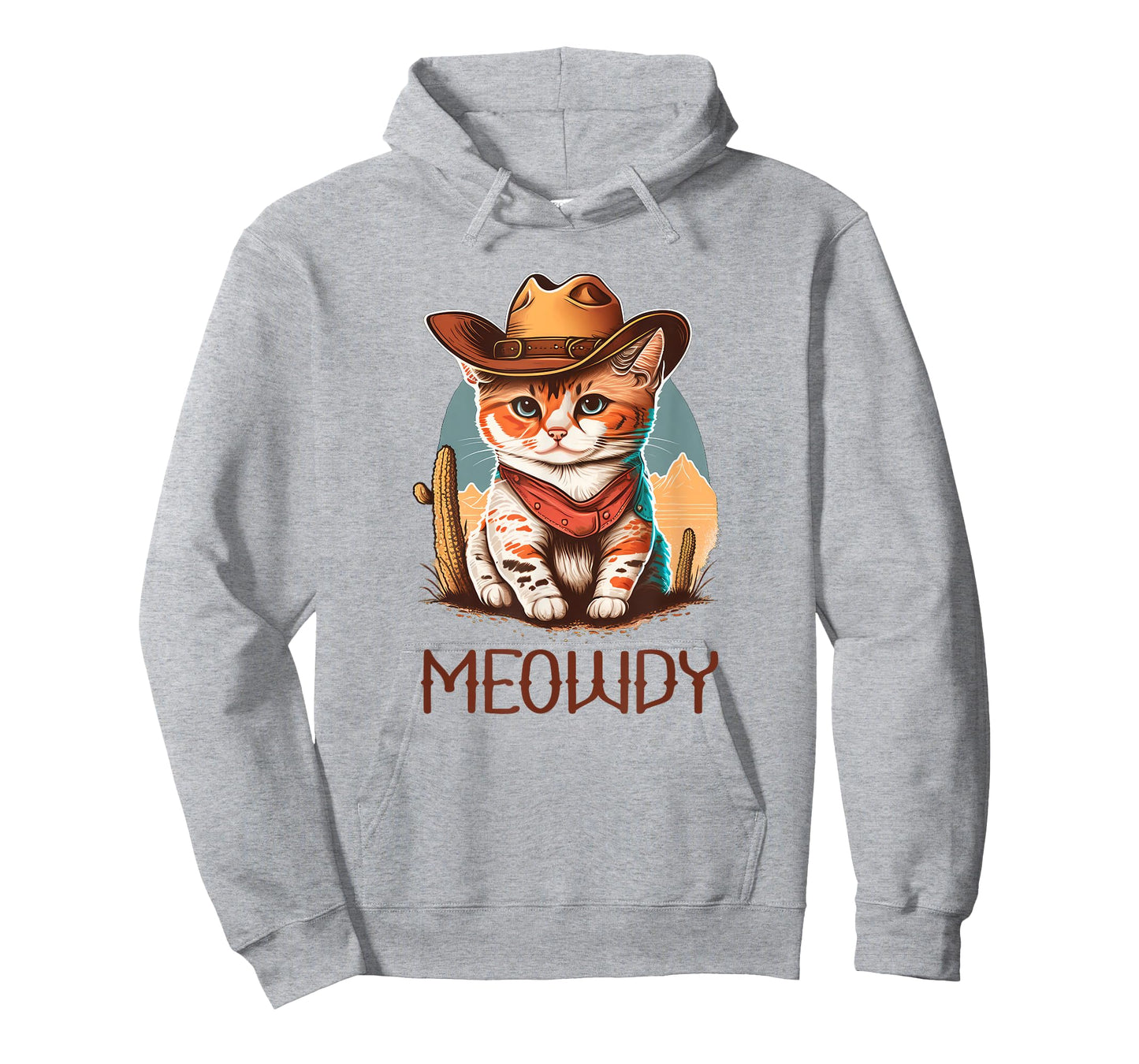 Meowdy Cat Funny Howdy Meme Western Cowboy Kitten T-Shirt