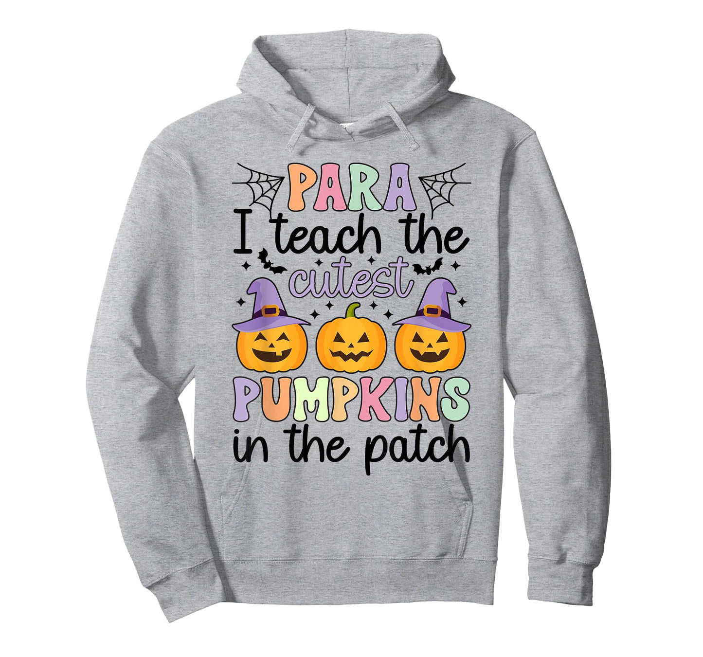 Cutest Pumpkins Spooky Para Halloween Paraprofessional T-Shirt