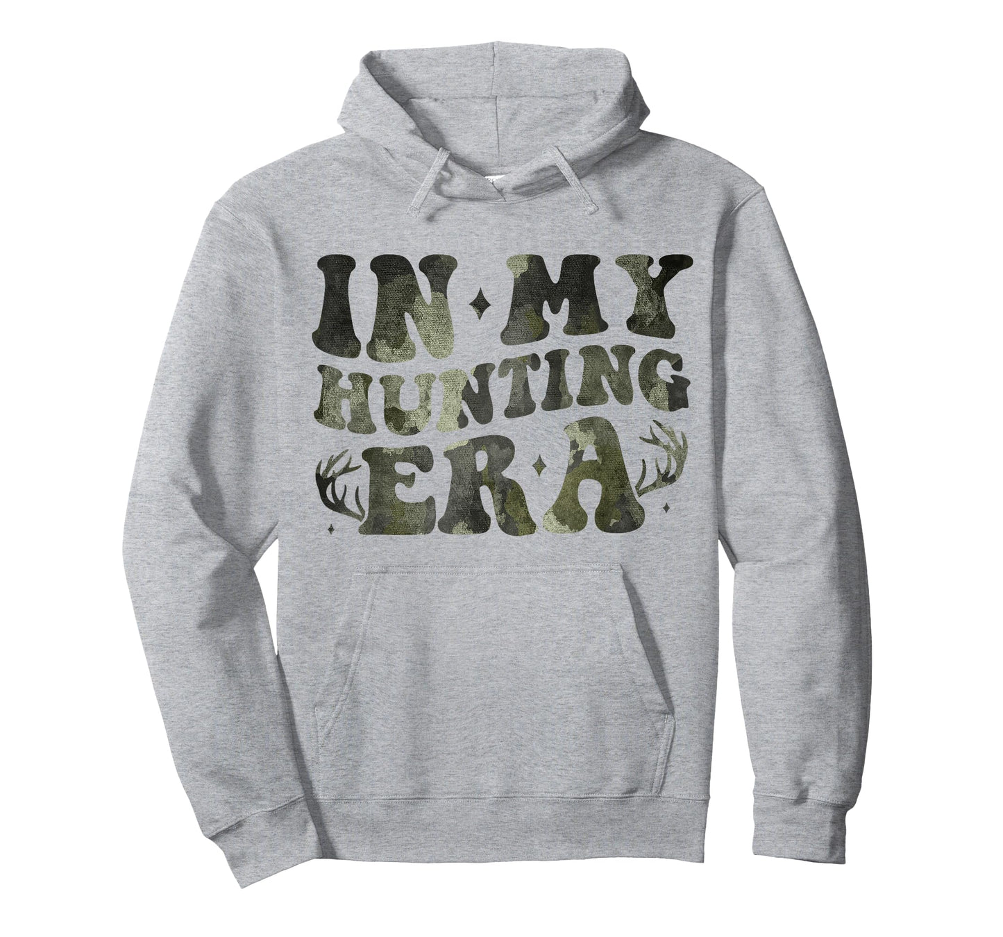 In My Hunting Era Camoflage Camo US Flag Hunter Men Women T-Shirt
