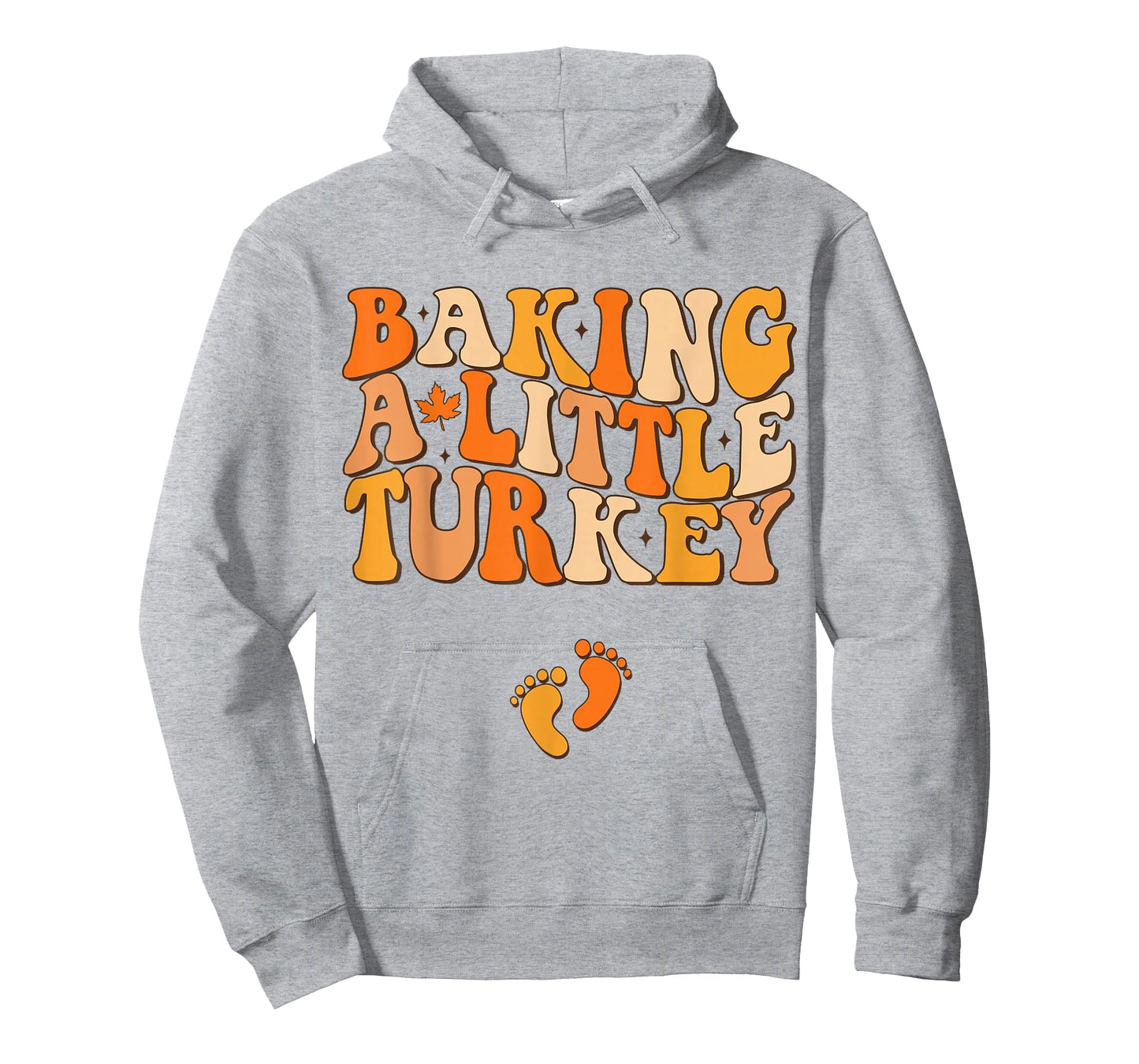 Baking A Little Turkey Thanksgiving Pregnancy Announcement T-Shirt