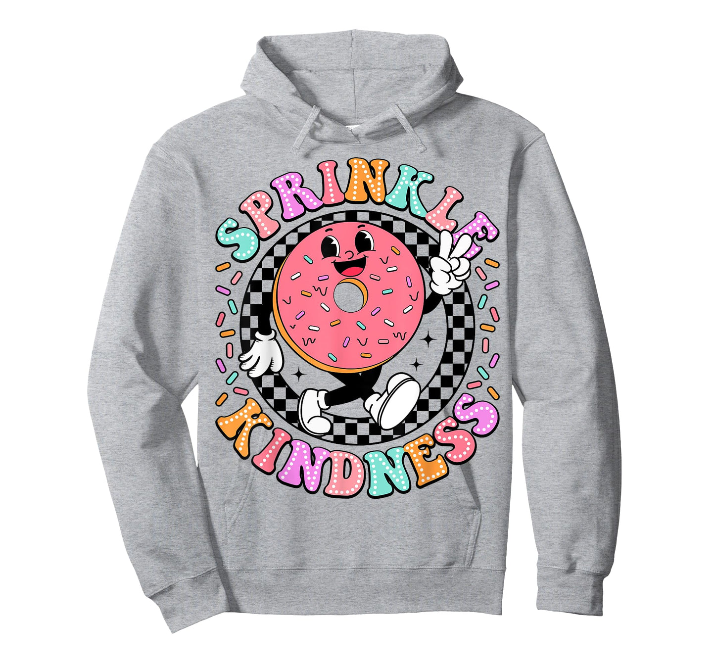 Donut Sprinkle Kindness Funny Girls Women Doughnut Lover T-Shirt