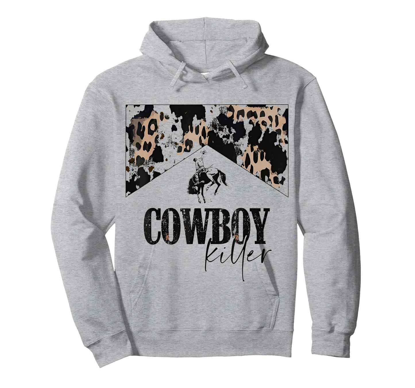 Cowboy Killer Western leopard country cowgirl vintage woman T-Shirt