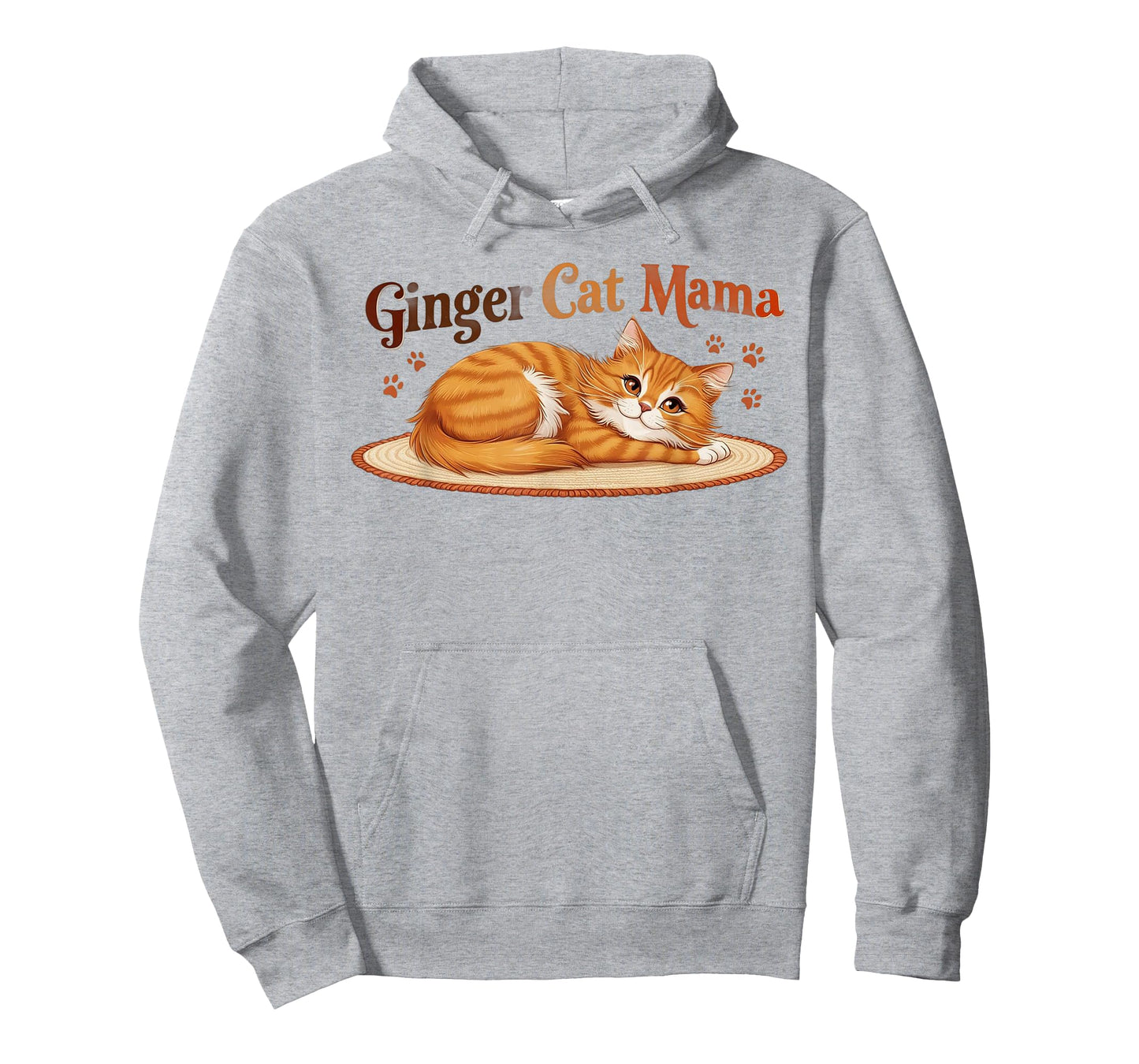 Ginger Cat Mama Ginger Mom lover Funny Gifts Cat Dad Cat Mom T-Shirt