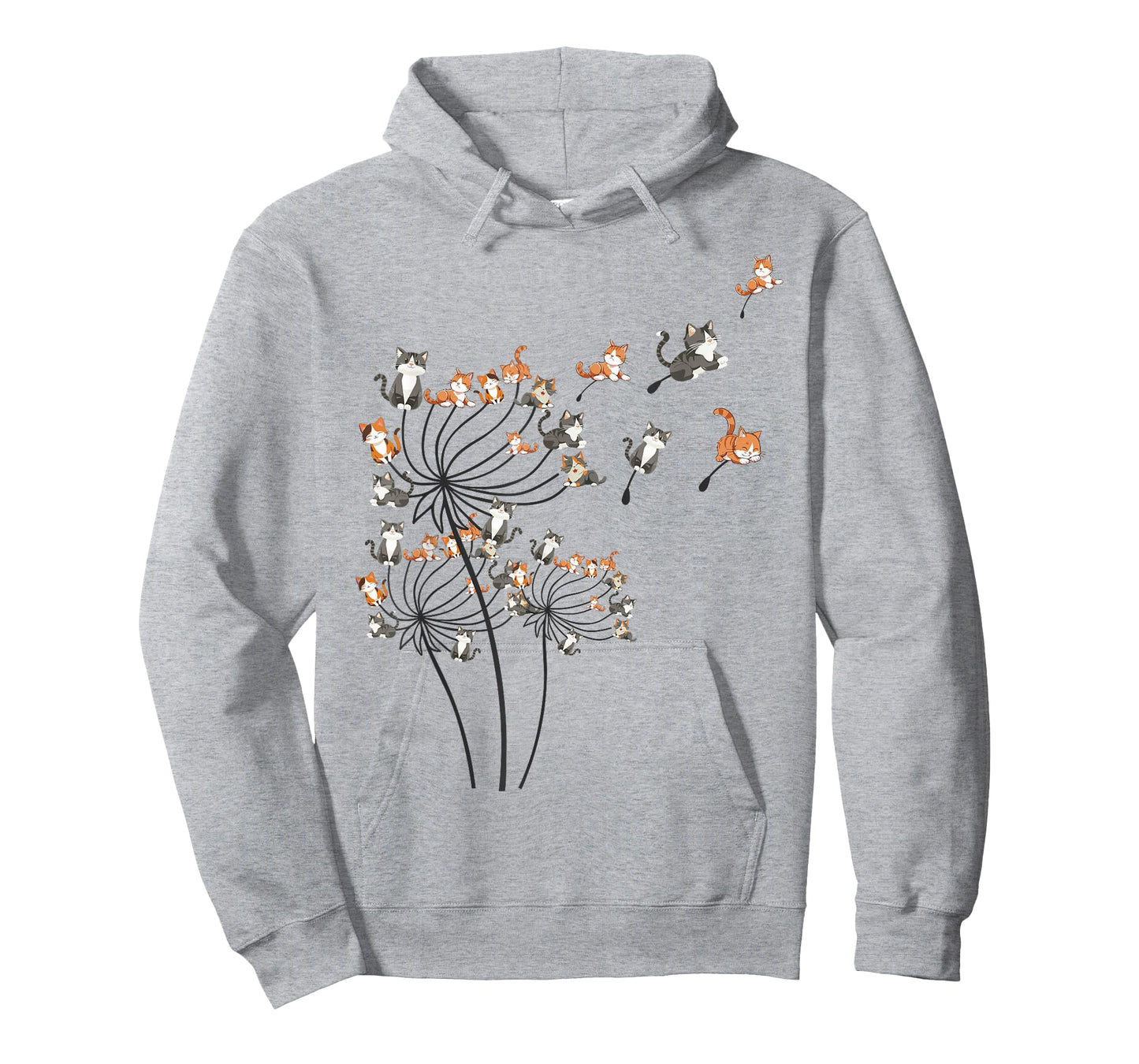 Cat Shirt Cat Shirts for Women Girls Cute Dandelion T-Shirt