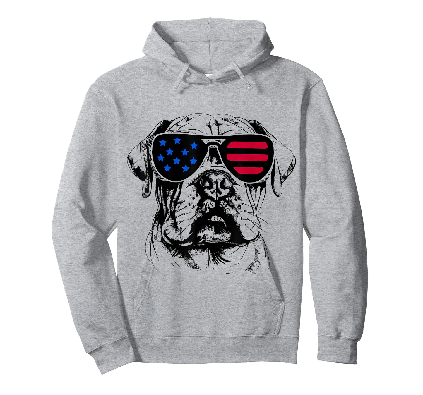 Beabull Dog 4th July America USA Flag T-Shirt