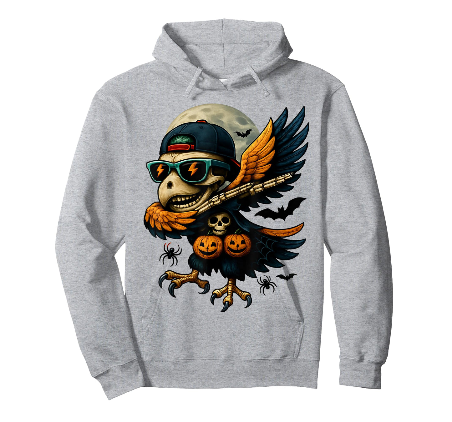 Funny Dabbing Halloween Skeleton Eagle Dancing Skeletons T-Shirt