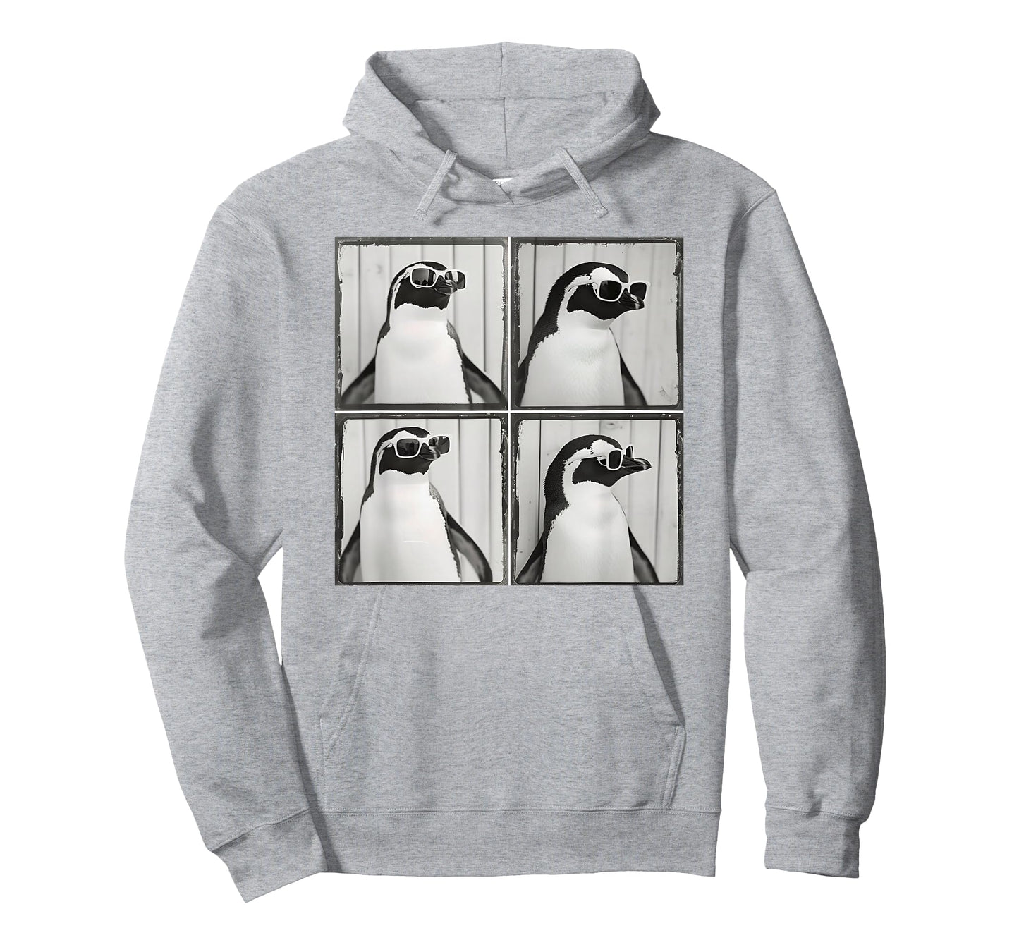 Funny Penguin Wearing Sunglasses Retro Penguin Lover T-Shirt