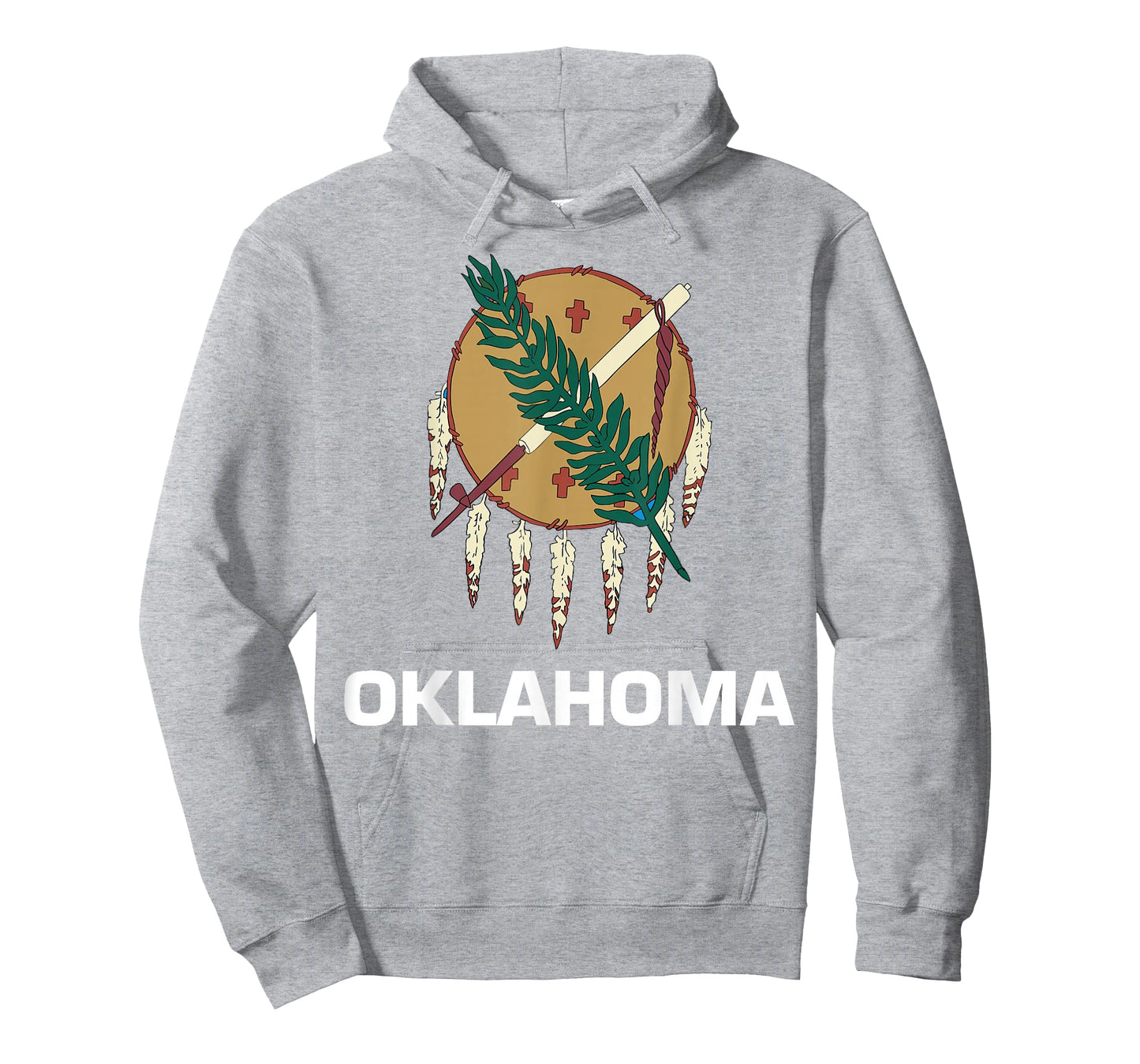 Oklahoma OK state Flag USA T Shirt T-Shirt
