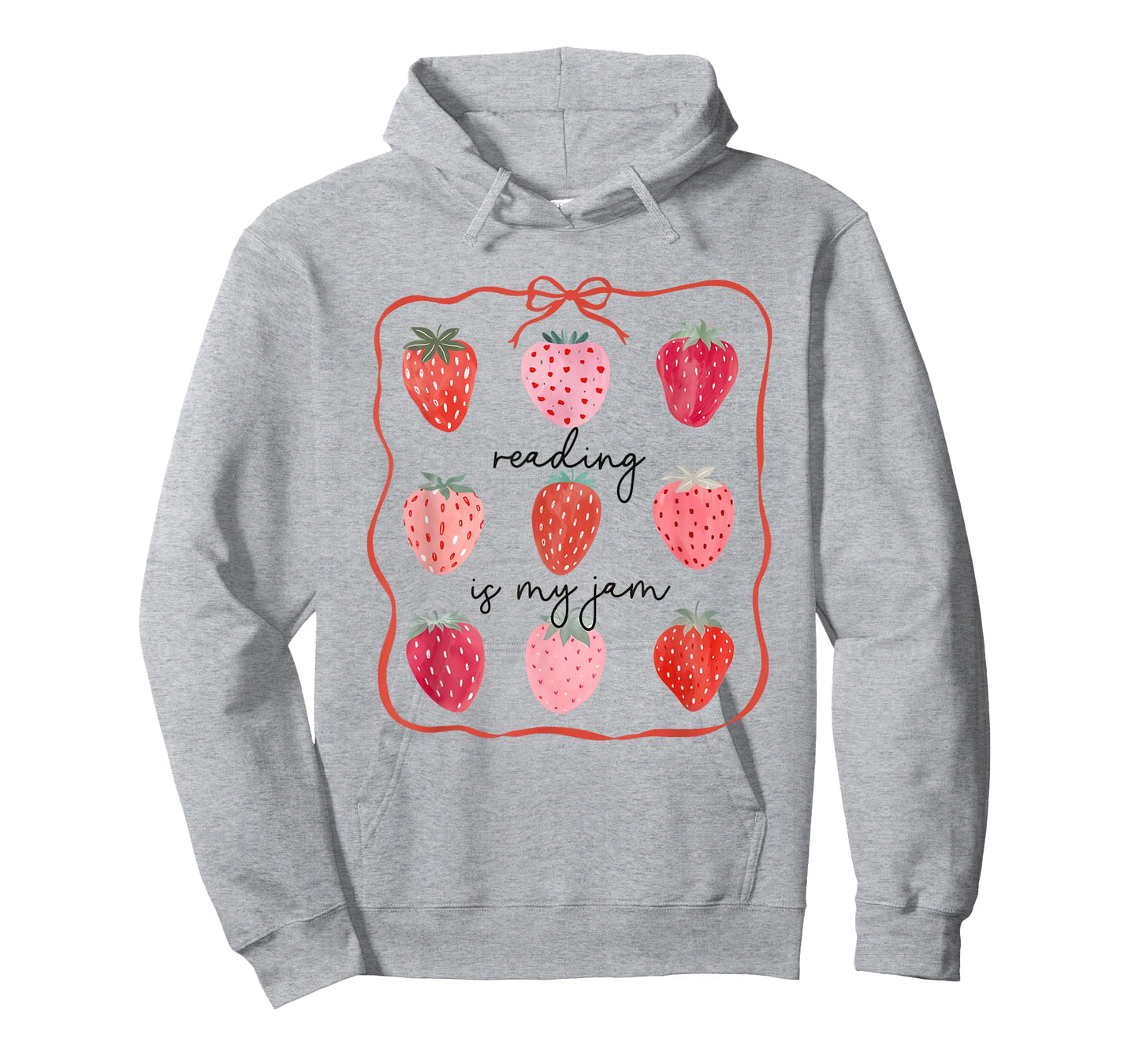 Women Reading is My Jam Cute Strawberry School Librarian T-Shirt