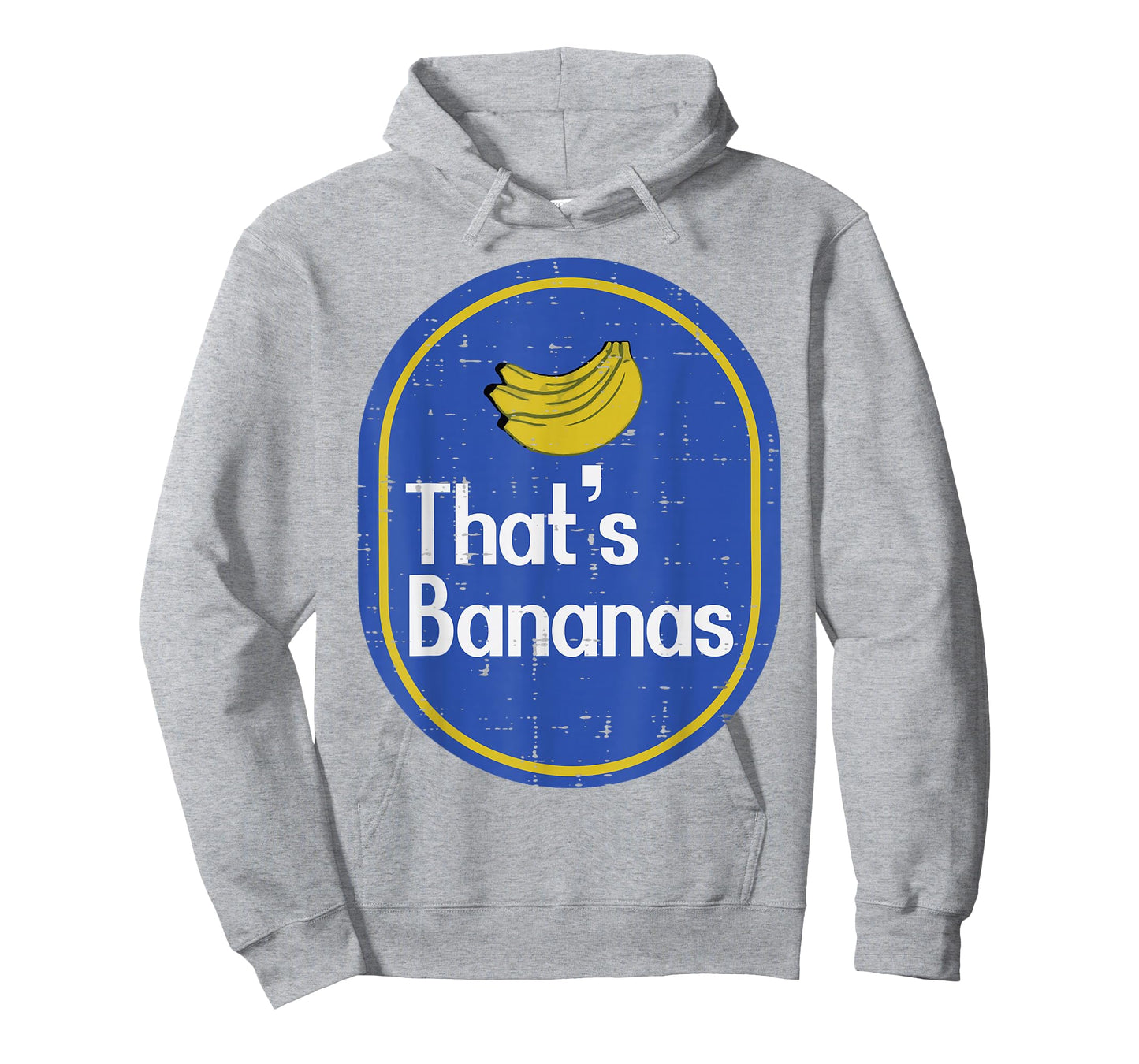 Thats Bananas Sticker Fruit Costume Halloween Men Women Kids T-Shirt