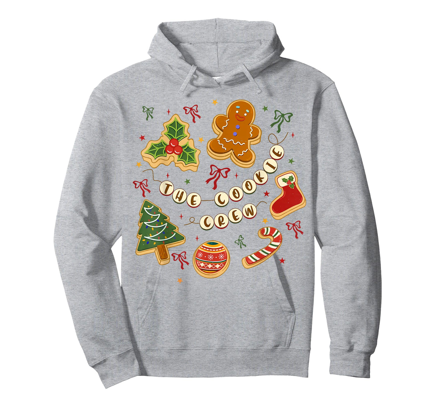 Christmas Cookie Baking Crew for Women Basker Seniors Xmas T-Shirt