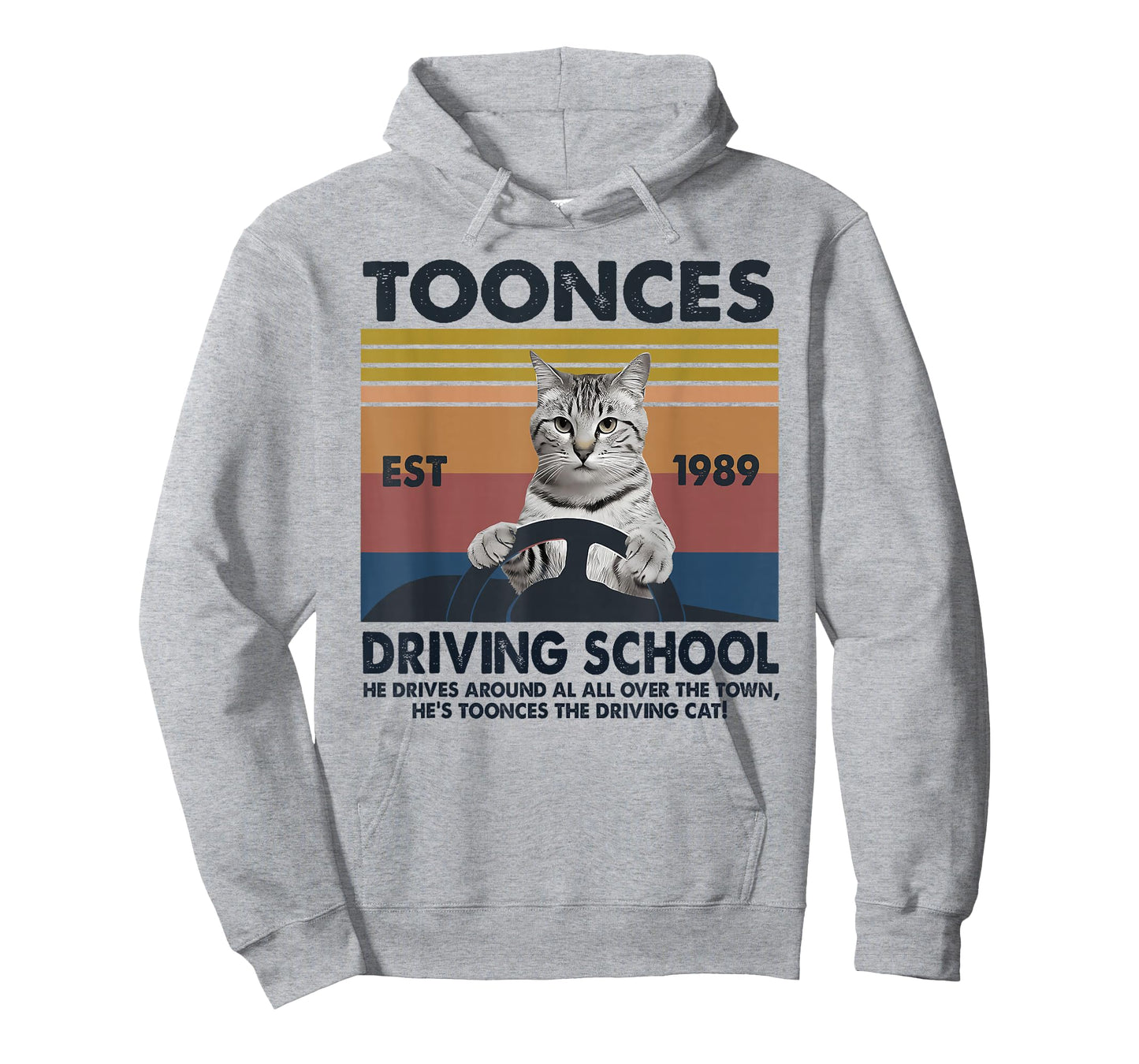 Toonces Driving School Est. 1989 - The Driving Cat T-Shirt