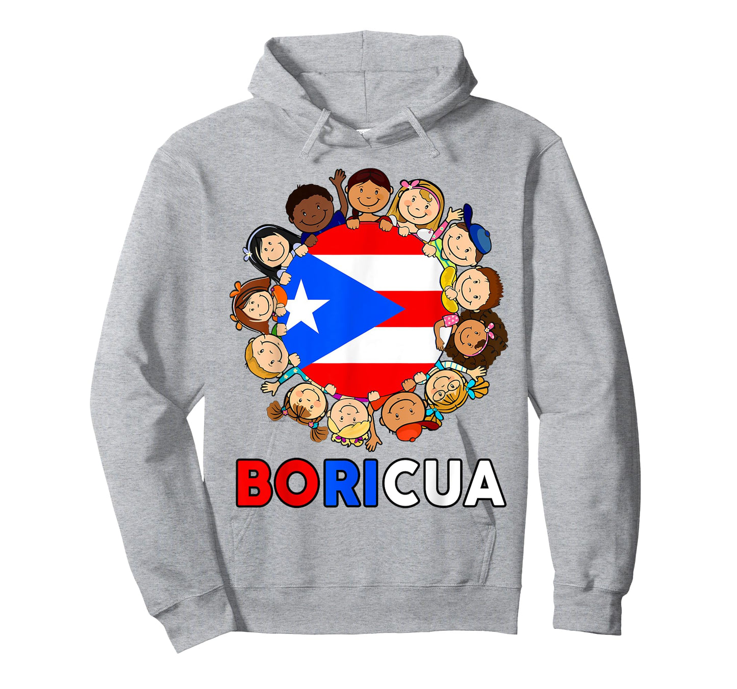 Puerto Rico Kids Boricua Hispanic Heritage Month Rican Flag T-Shirt