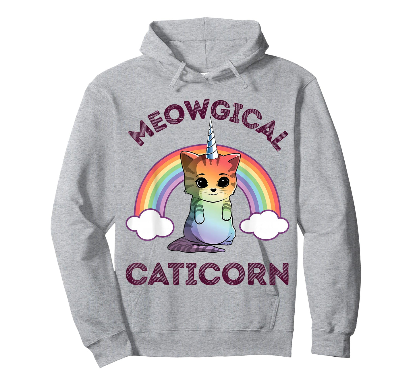 Meowgical Caticorn T Shirt Cat Unicorn Girls Women Kittycorn T-Shirt