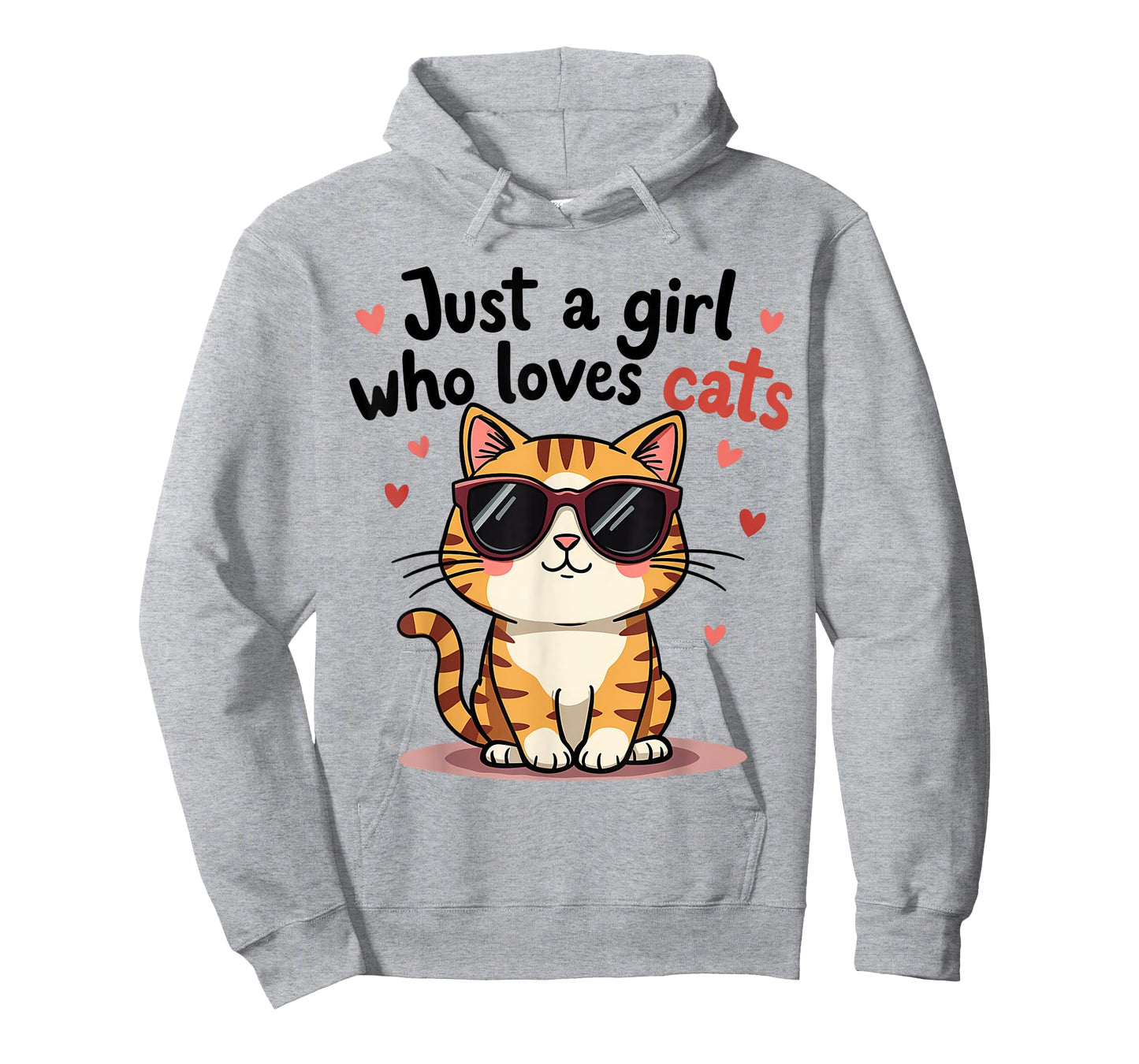 Cats Just A Girl Who Loves Cats T-Shirt