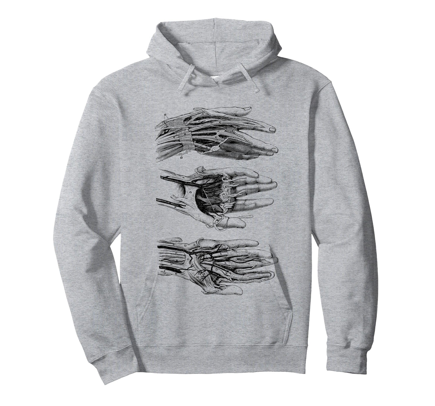 Arteries of the Human Hand Vintage Anatomy T-Shirt