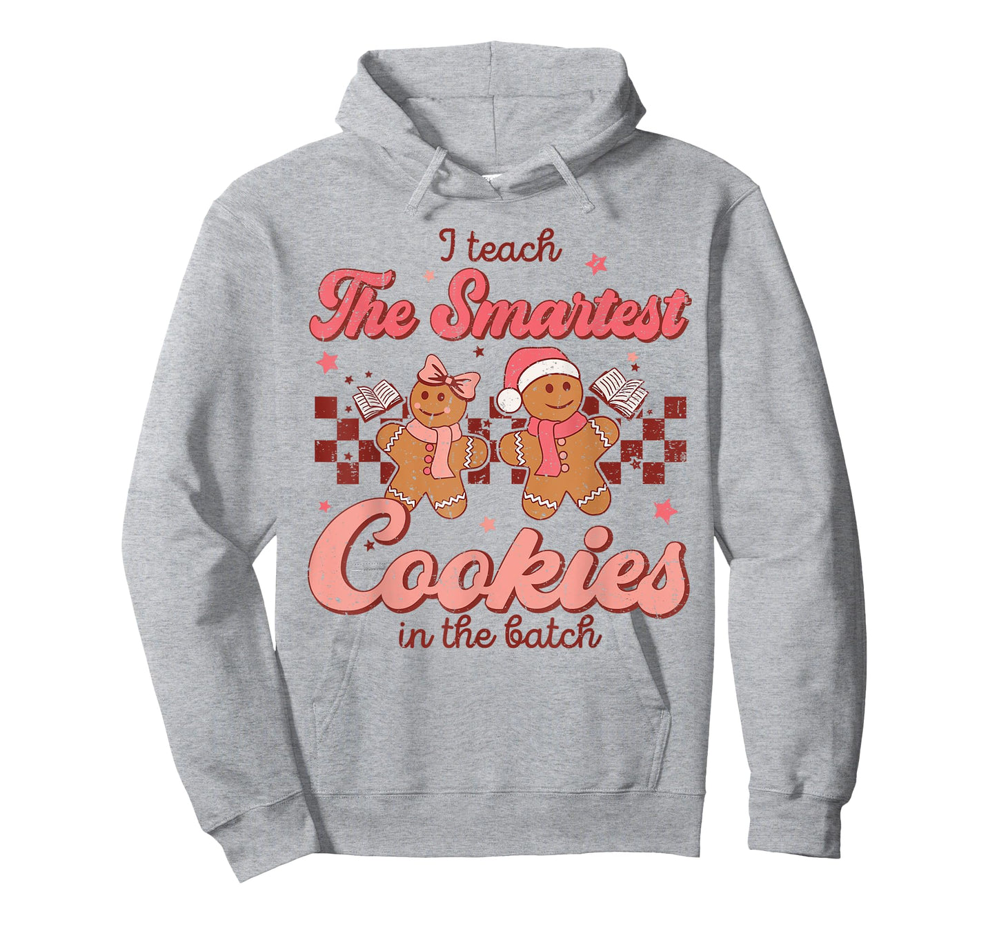 I Teach The Smartest Cookies In The Batch Teacher Christmas T-Shirt