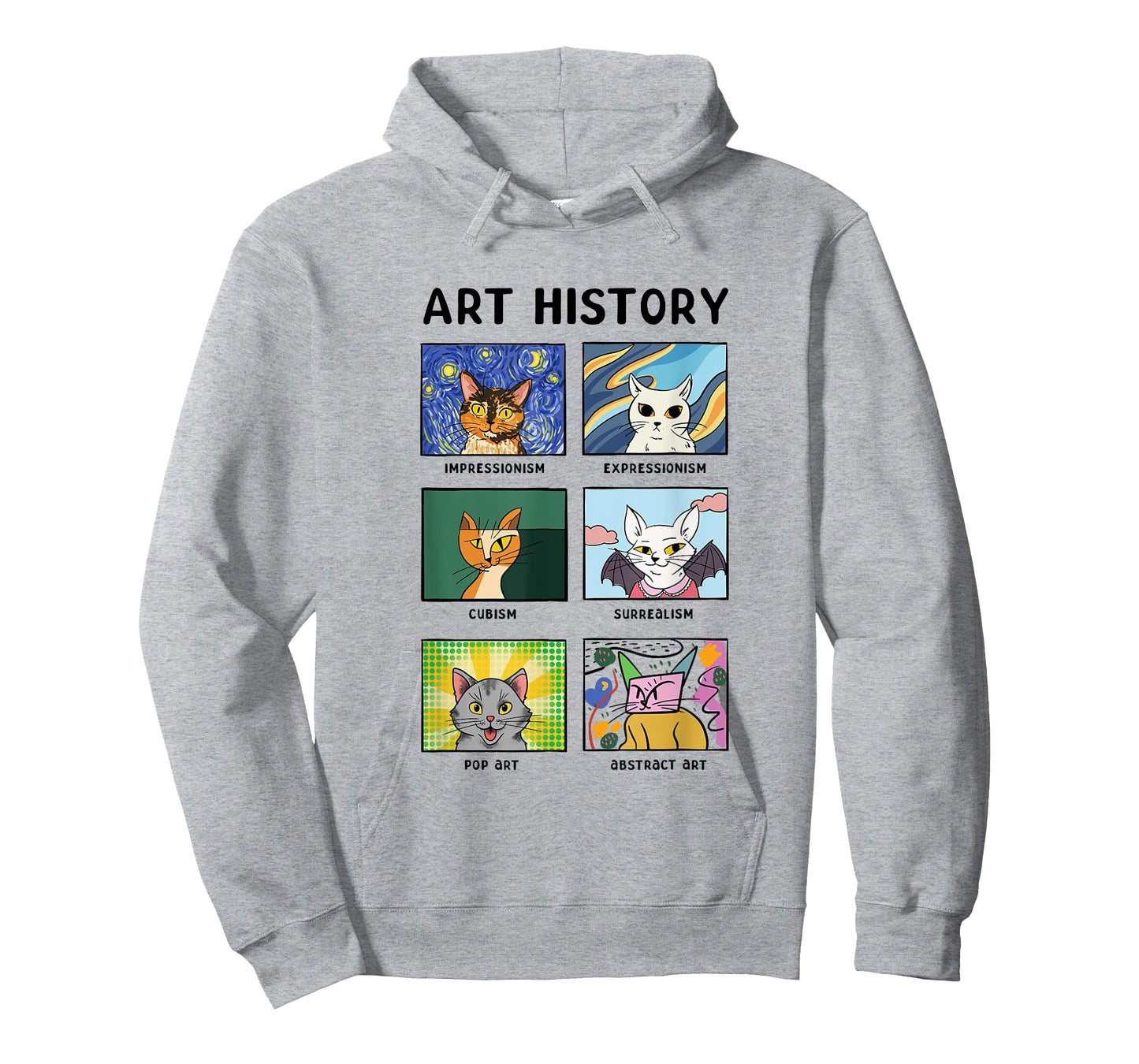 Art History Cats Fine Arts Cat for Art Collector T-Shirt