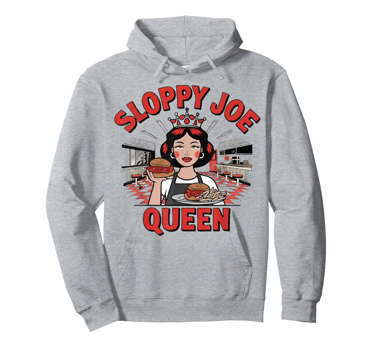 Sloppy Joe Queen | Funny Food Lover T-Shirt T-Shirt