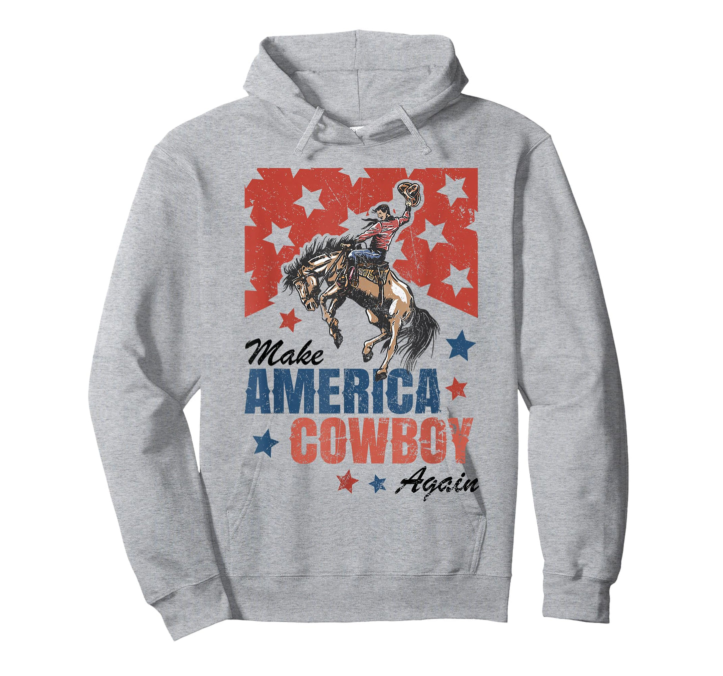 Make America Cowgirl Cowboy Again Western 4th Of July T-Shirt