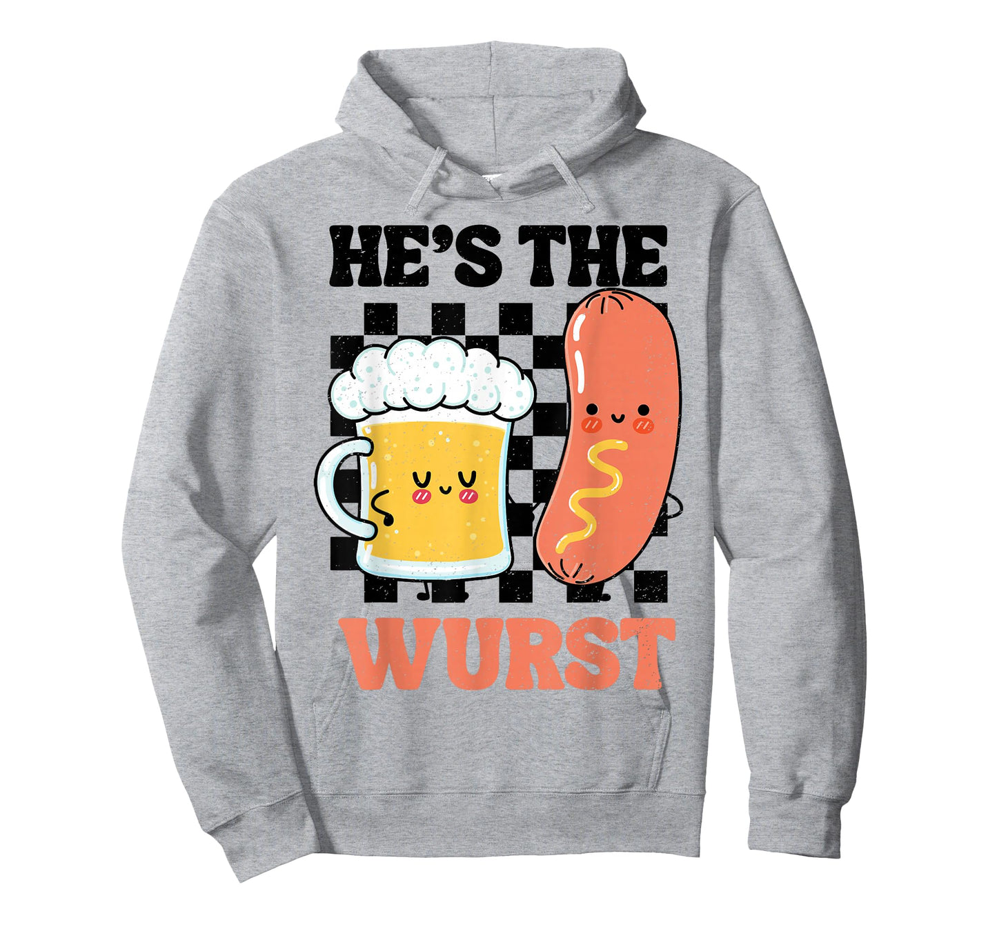 Oktoberfest German Drinking He's The Wurst Couple Matching T-Shirt