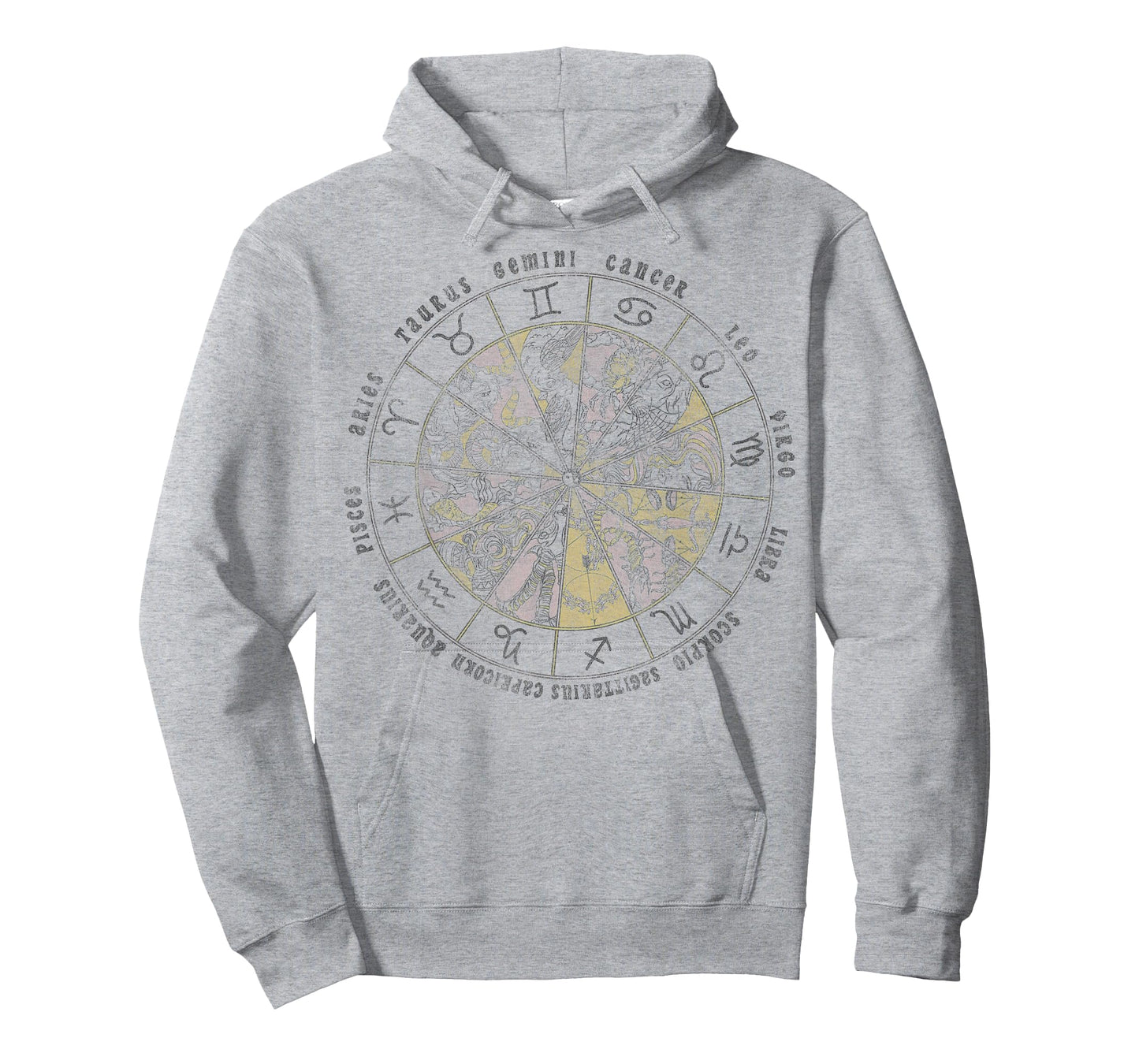 Signs of the Zodiac Circle Chart T-Shirt