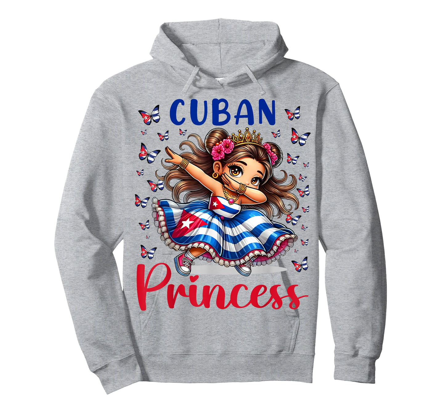 Cuban Princess Dabbing for Girls & Kids T-Shirt