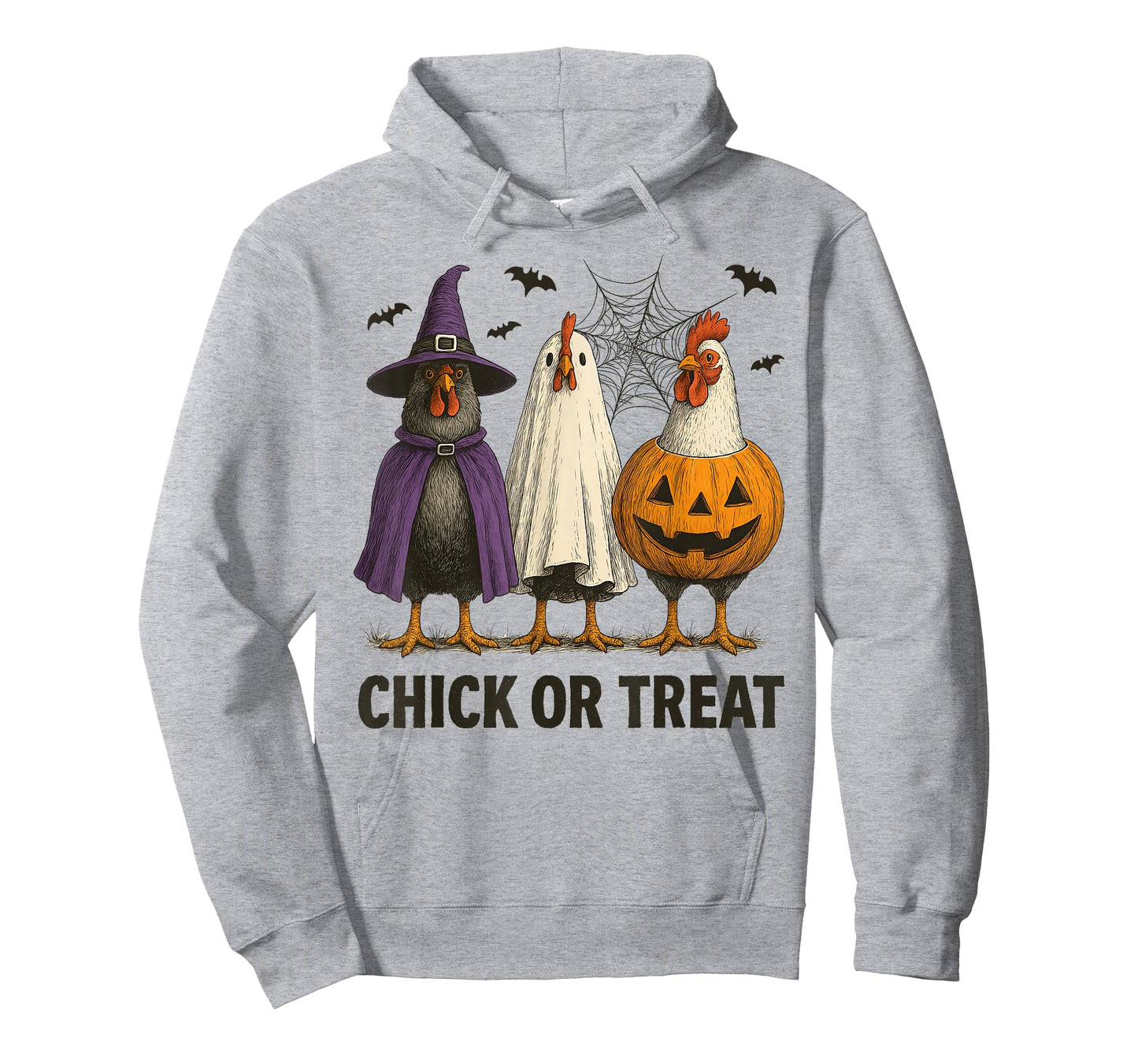 Chicken Chick Or Treat Funny Halloween Costume Farmer T-Shirt