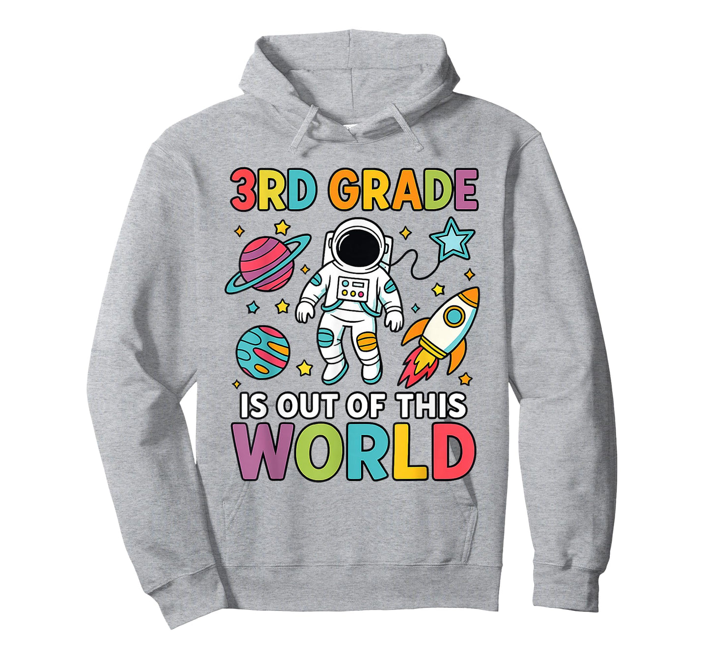 3rd Grade is Out of This World Space Teacher Back to School T-Shirt