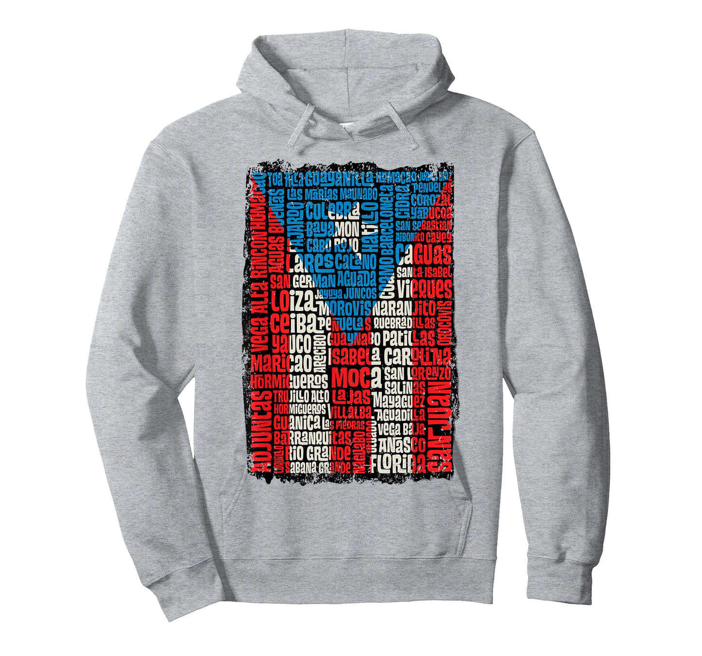 Puerto Rican Flag Puerto Rico Towns and Cities Retro Vintage T-Shirt