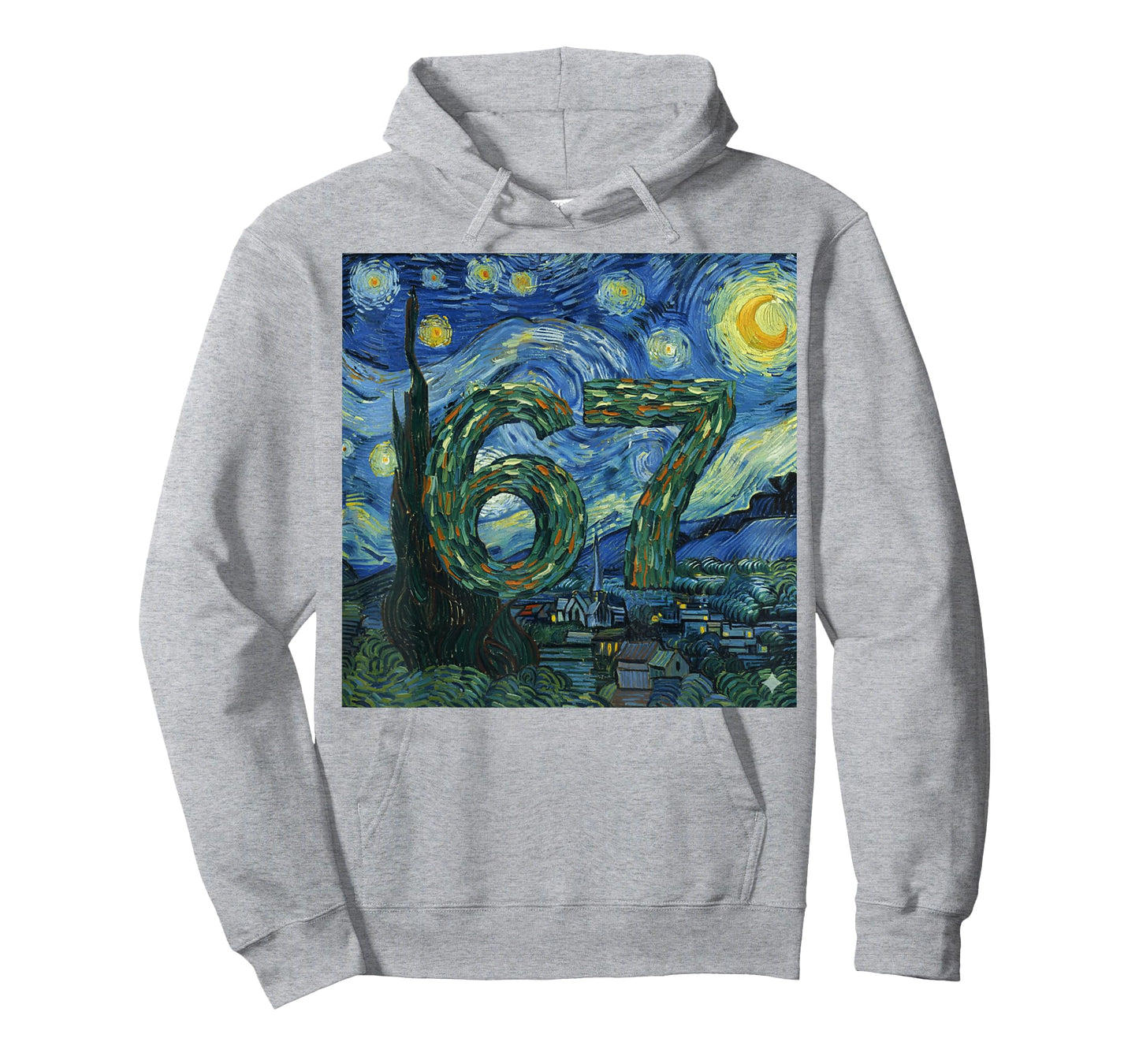 67 Van Gogh Style Gen Alpha Slang T-Shirt