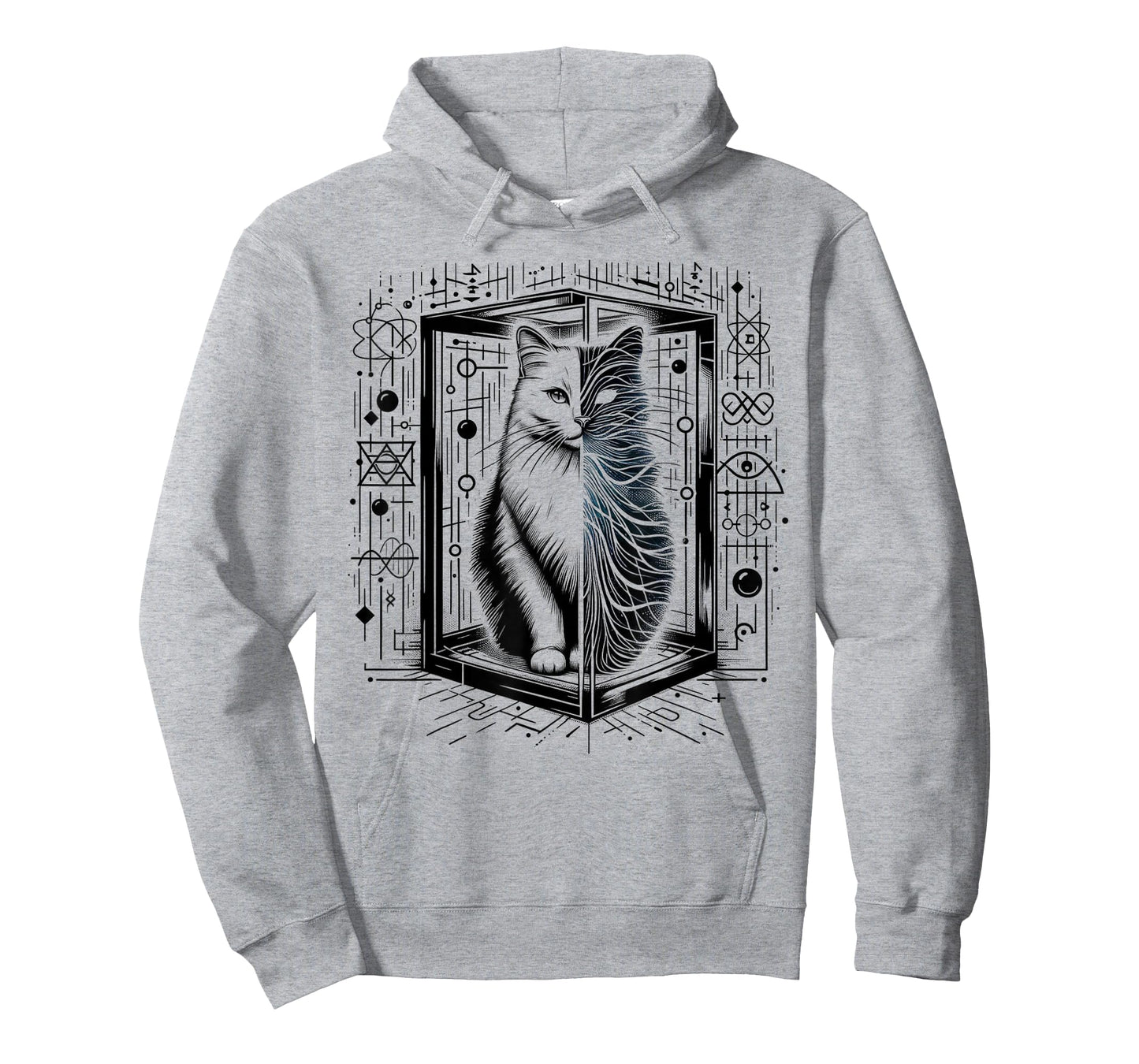 Funny Physics Schrödinger's cat in a Box Quantum Physics T-Shirt