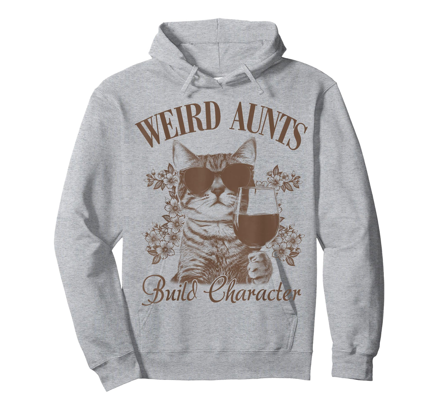 Weird Aunt Build Character, Best Cat Aunt Ever, Cat Auntie T-Shirt