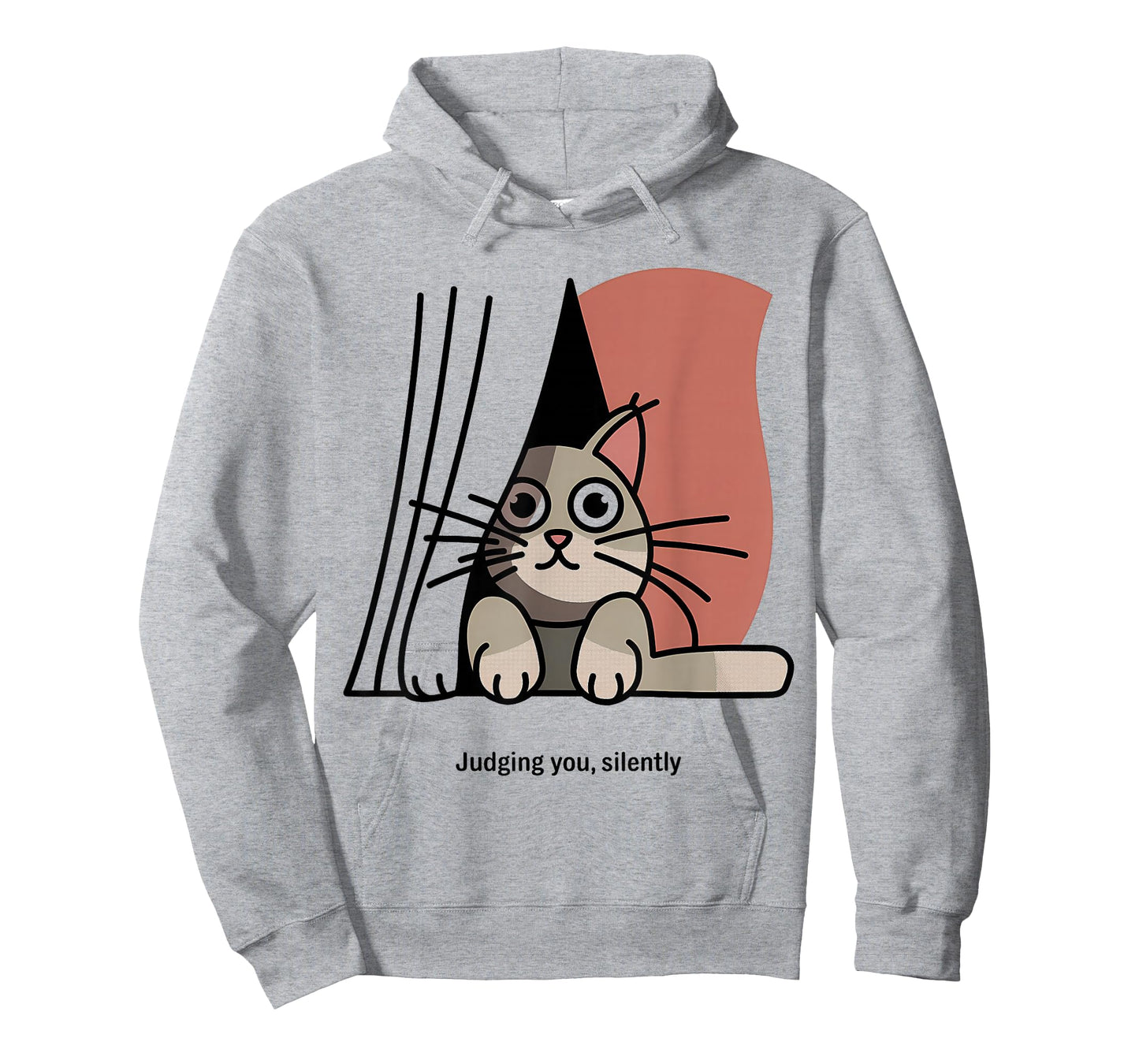 Funny Cat Judging Silently Humor T-Shirt