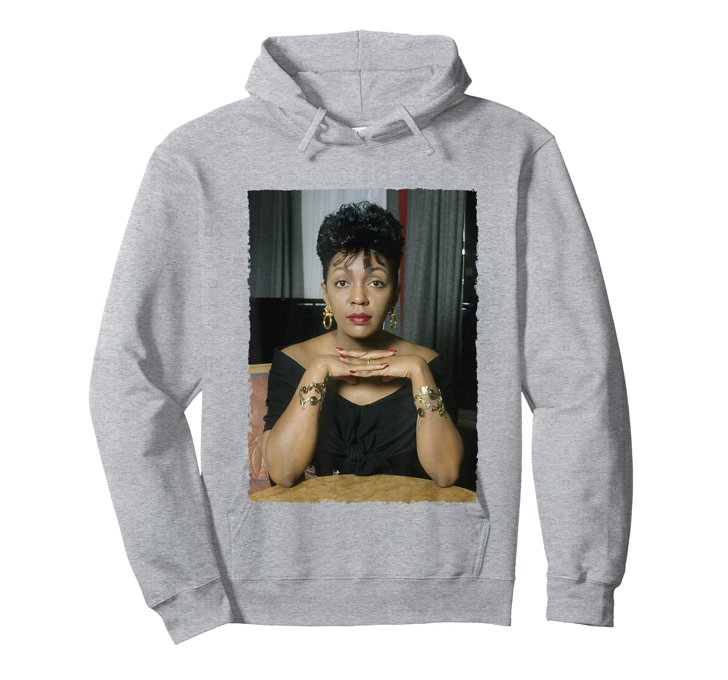 Singer Anita Baker Distress Edge By Stephen Wright T-Shirt